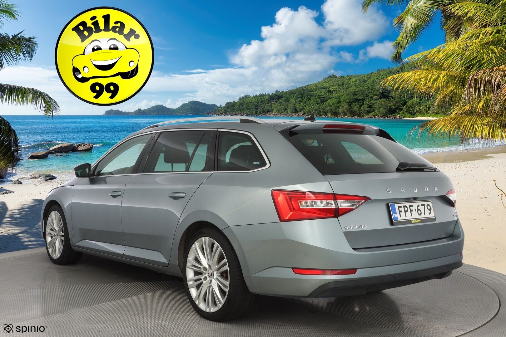 Skoda Superb 2020 Combi 1,4 TSI PHEV Style iV DSG Autom * ACC / 360 Kamera / Skoda Crystal Lighting /  Digimittaristo / KeyLess * - Kahdet renkaat / Viimeisin huolto 6 / 25 / Super varusteet!