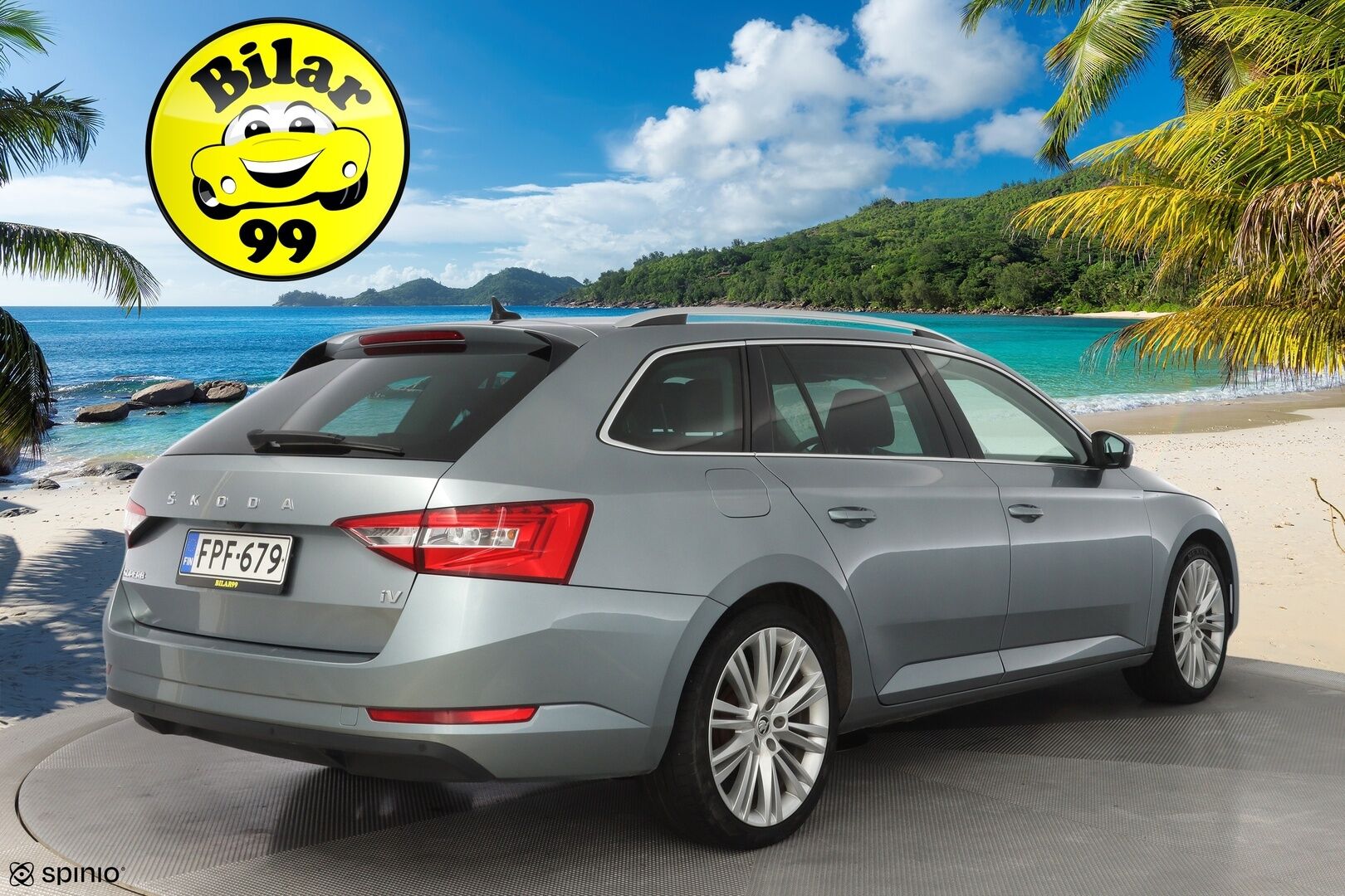Skoda Superb 2020 Combi 1,4 TSI PHEV Style iV DSG Autom * ACC / 360 Kamera / Skoda Crystal Lighting /  Digimittaristo / KeyLess * - Kahdet renkaat / Viimeisin huolto 6 / 25 / Super varusteet!