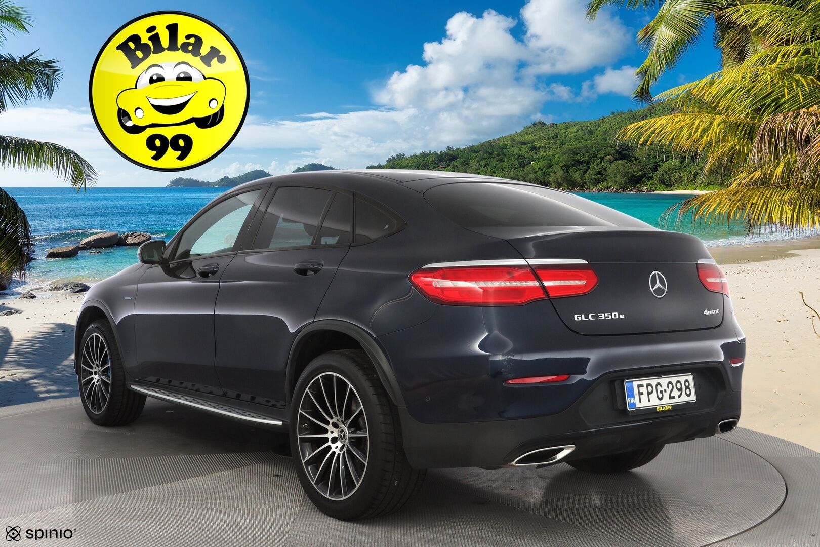 Mercedes-Benz GLC 2017 350 e Coupé 4Matic A Premium Business AMG *ACC / Sport-nahat / ILS-Ledit / Kamera / Navi* - Kahdet vanteet / AMG / Juuri huollettu