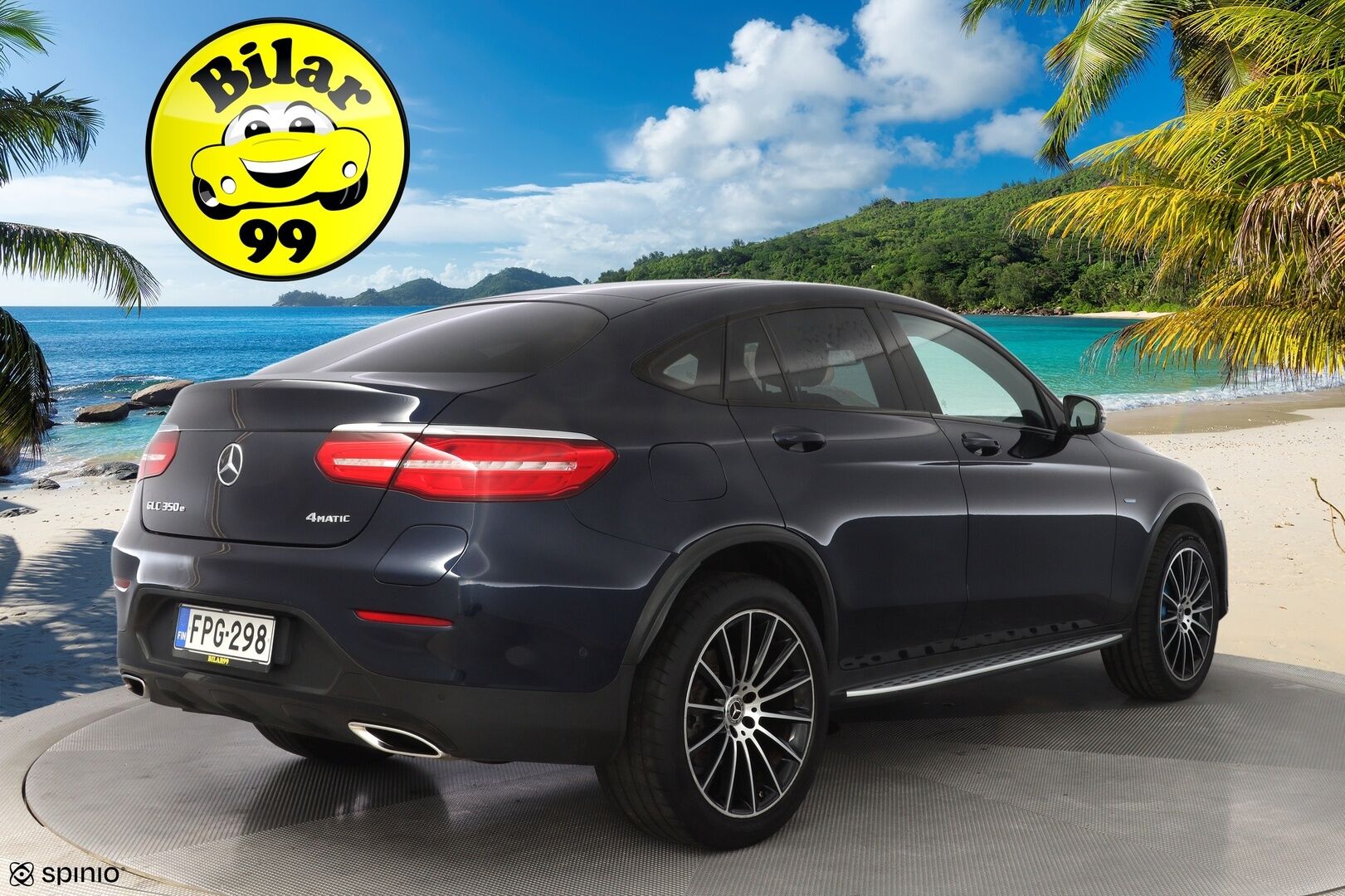 Mercedes-Benz GLC 2017 350 e Coupé 4Matic A Premium Business AMG *ACC / Sport-nahat / ILS-Ledit / Kamera / Navi* - Kahdet vanteet / AMG / Juuri huollettu
