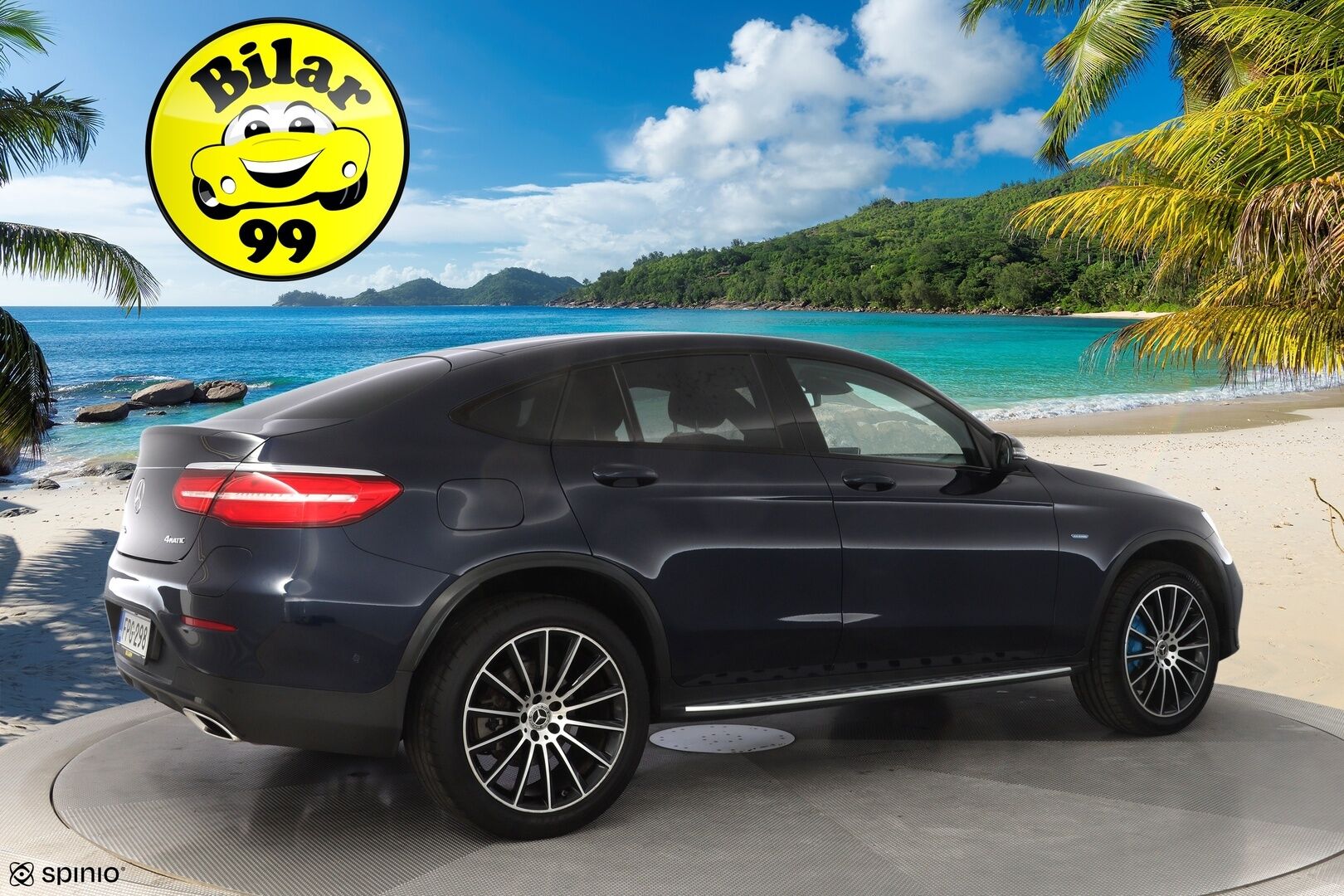 Mercedes-Benz GLC 2017 350 e Coupé 4Matic A Premium Business AMG *ACC / Sport-nahat / ILS-Ledit / Kamera / Navi* - Kahdet vanteet / AMG / Juuri huollettu