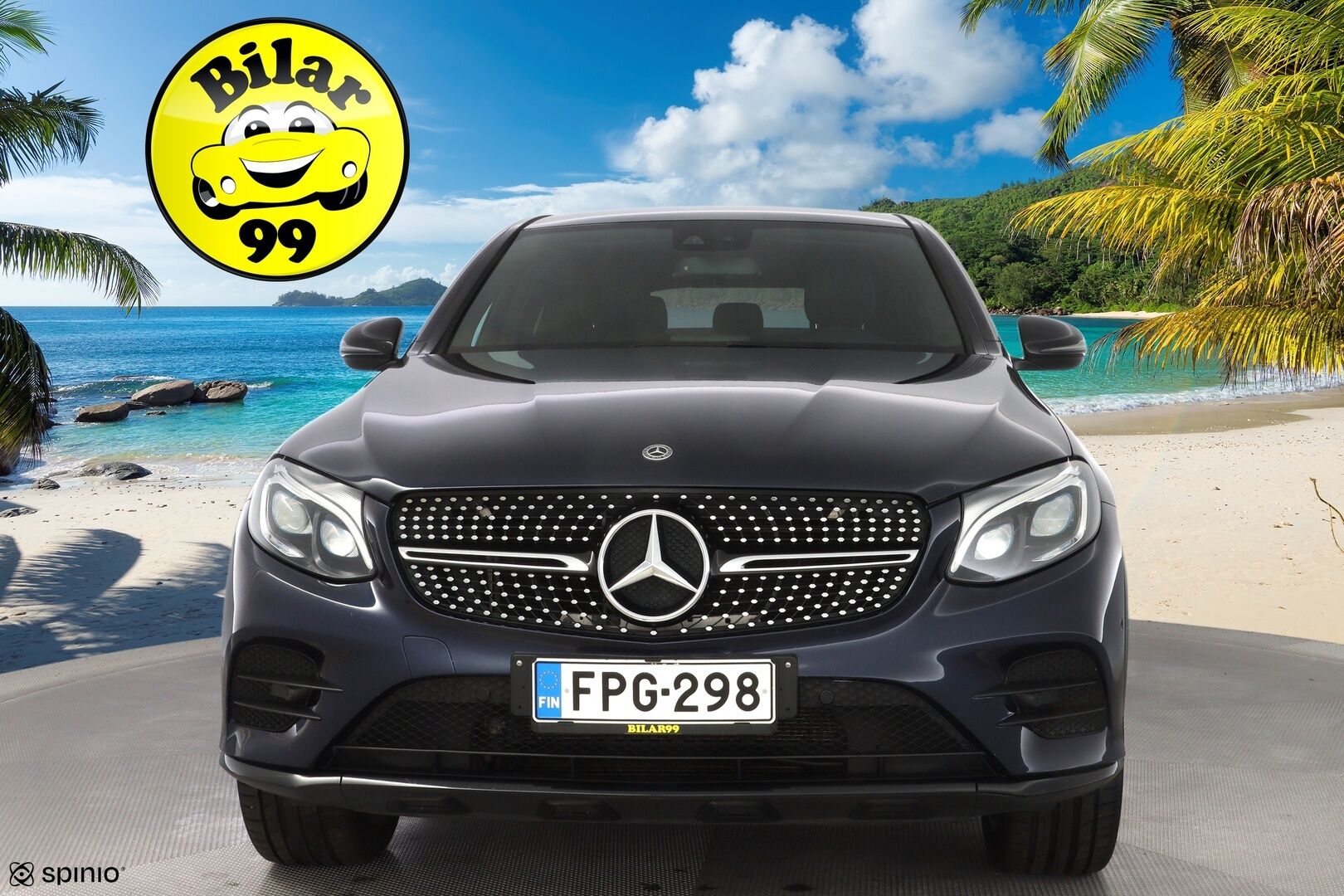 Mercedes-Benz GLC 2017 350 e Coupé 4Matic A Premium Business AMG *ACC / Sport-nahat / ILS-Ledit / Kamera / Navi* - Kahdet vanteet / AMG / Juuri huollettu