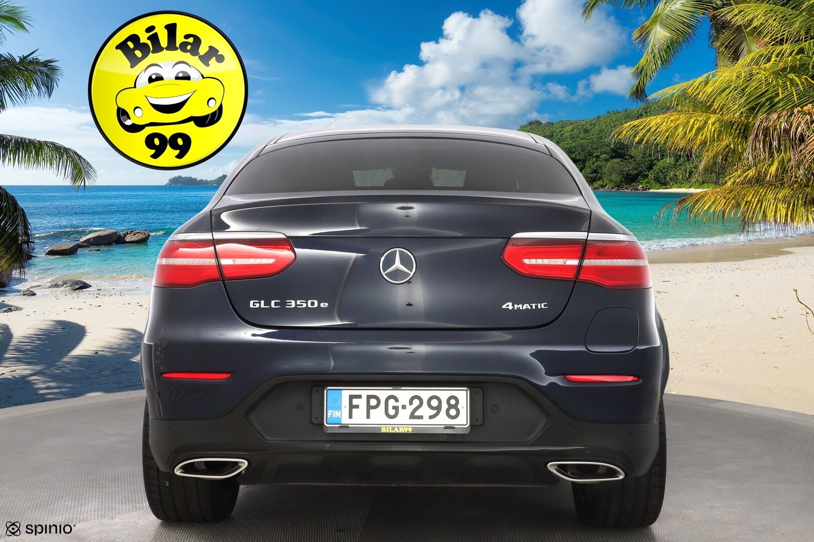Mercedes-Benz GLC 2017 350 e Coupé 4Matic A Premium Business AMG *ACC / Sport-nahat / ILS-Ledit / Kamera / Navi* - Kahdet vanteet / AMG / Juuri huollettu