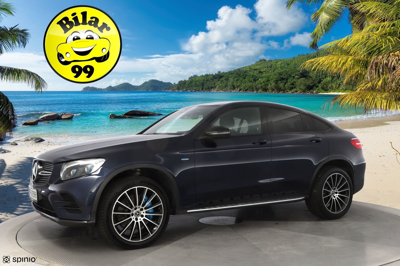 Mercedes-Benz GLC 2017 350 e Coupé 4Matic A Premium Business AMG *ACC / Sport-nahat / ILS-Ledit / Kamera / Navi* - Kahdet vanteet / AMG / Juuri huollettu