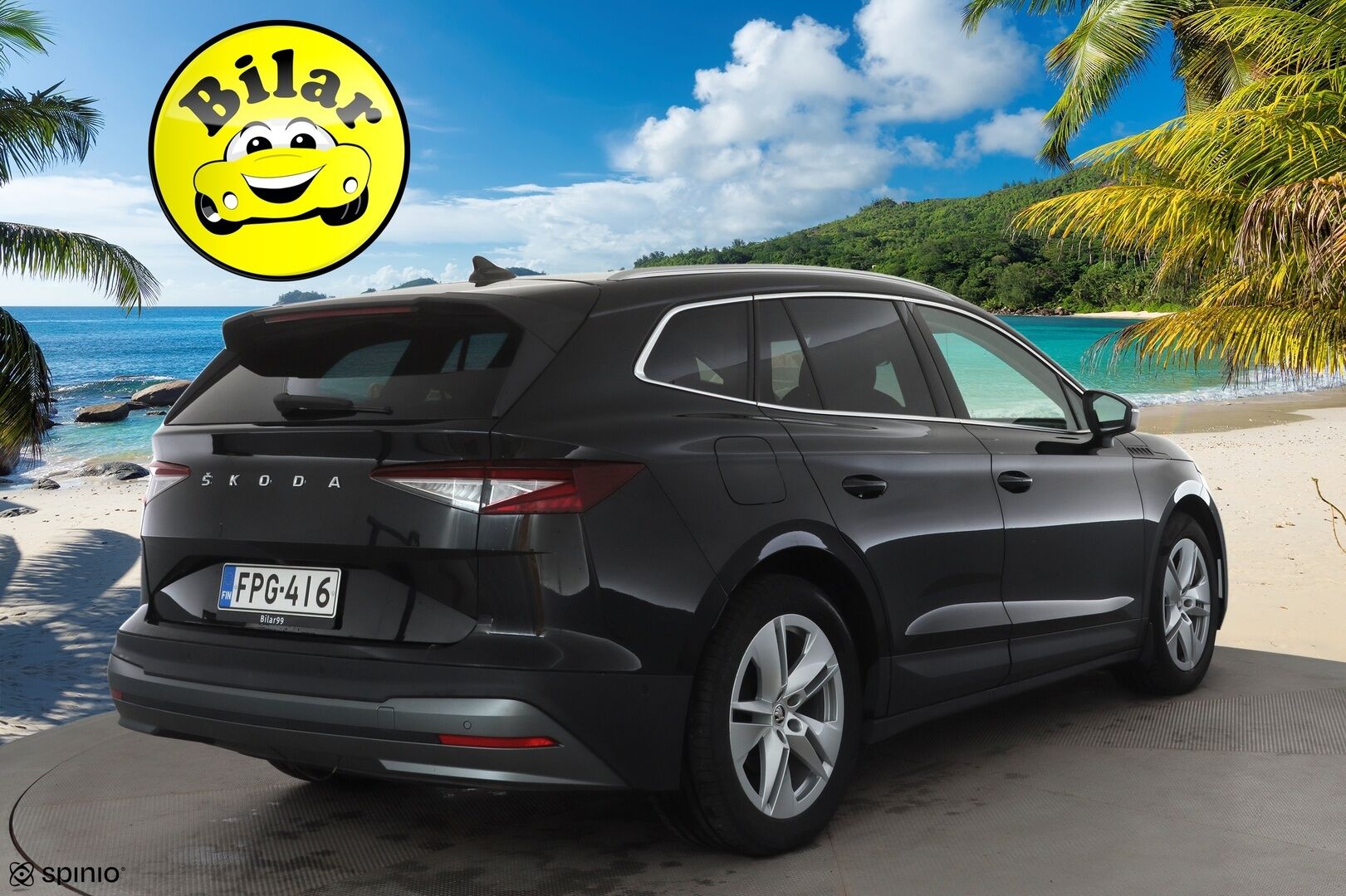 Skoda Enyaq 2022 80x 4x4 iV - | ACC | ILP | Koukku | Muistipenkki | Nahkaverhoilu | P.kamera | Lane Assist | Side Assist | Keyless | Ambient | Lämm. ratti | 1-om suomiauto |