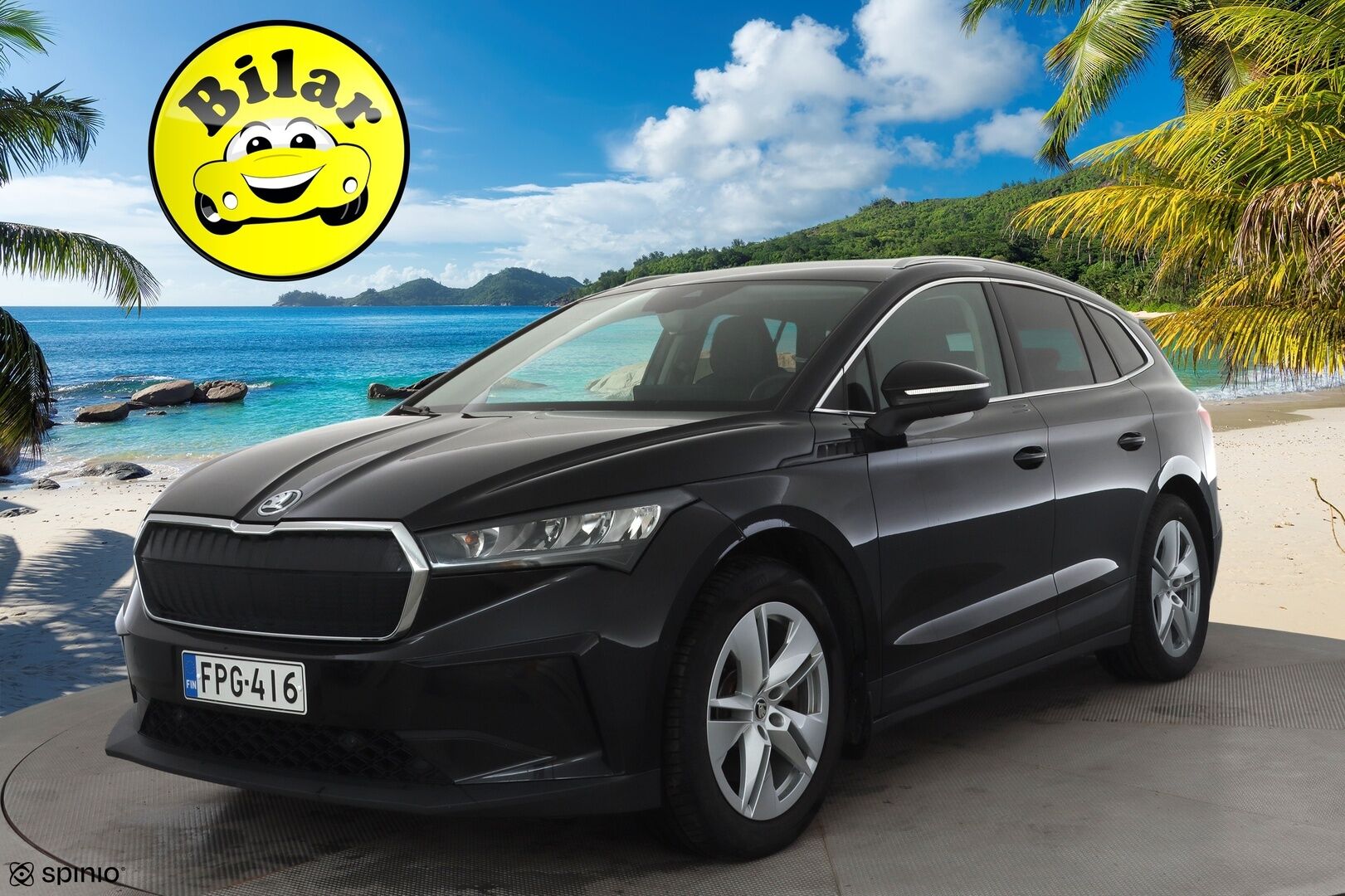 Skoda Enyaq 2022 80x 4x4 iV - | ACC | ILP | Koukku | Muistipenkki | Nahkaverhoilu | P.kamera | Lane Assist | Side Assist | Keyless | Ambient | Lämm. ratti | 1-om suomiauto |