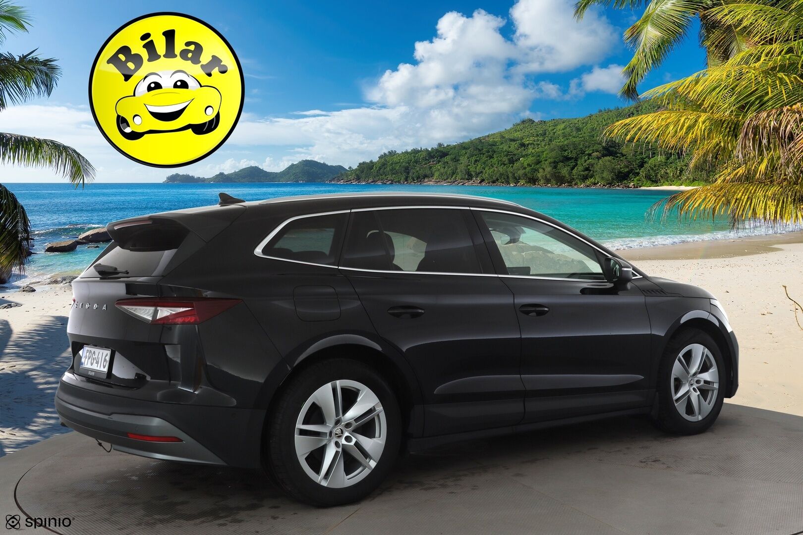 Skoda Enyaq 2022 80x 4x4 iV - | ACC | ILP | Koukku | Muistipenkki | Nahkaverhoilu | P.kamera | Lane Assist | Side Assist | Keyless | Ambient | Lämm. ratti | 1-om suomiauto |