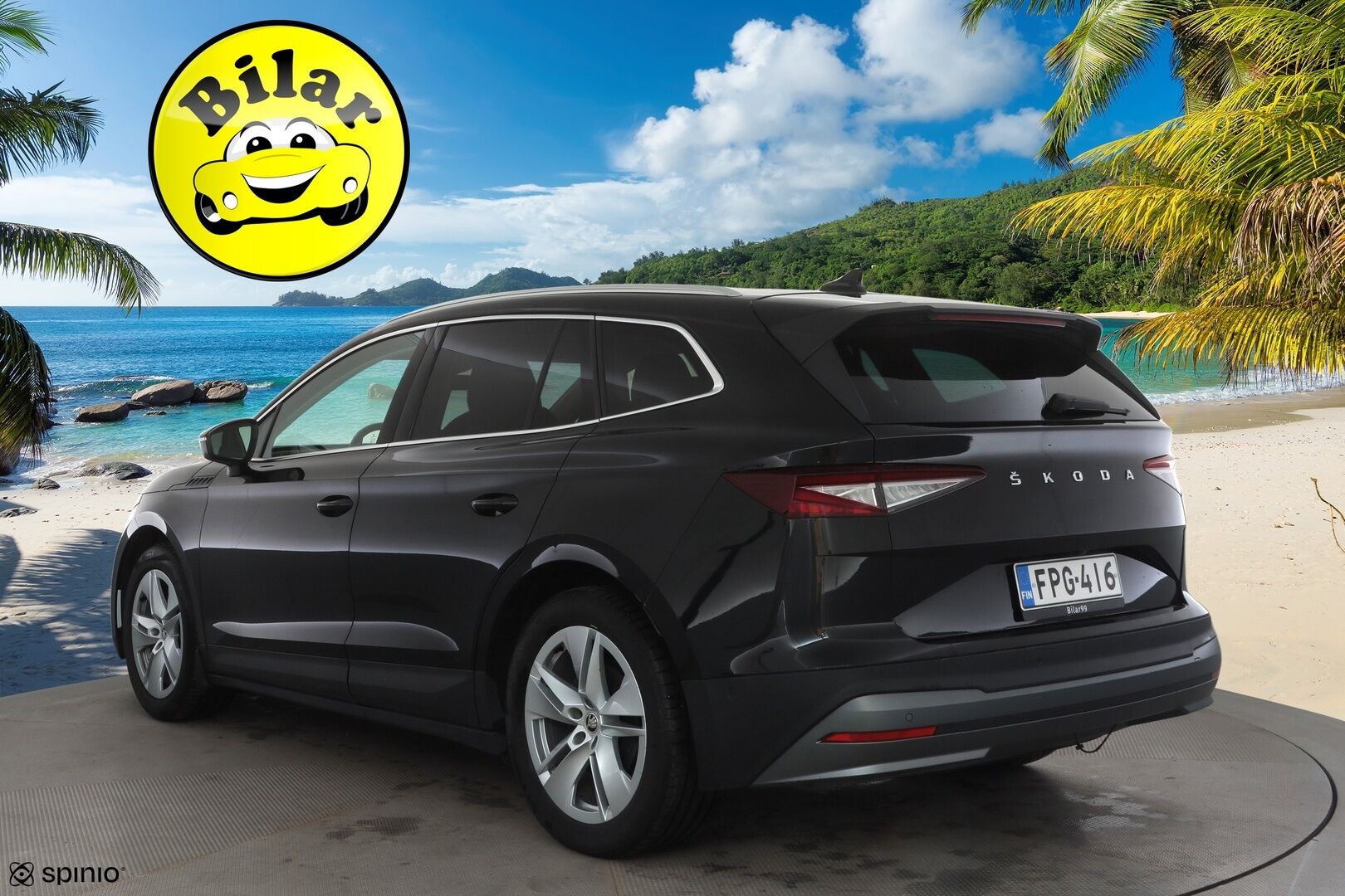 Skoda Enyaq 2022 80x 4x4 iV - | ACC | ILP | Koukku | Muistipenkki | Nahkaverhoilu | P.kamera | Lane Assist | Side Assist | Keyless | Ambient | Lämm. ratti | 1-om suomiauto |
