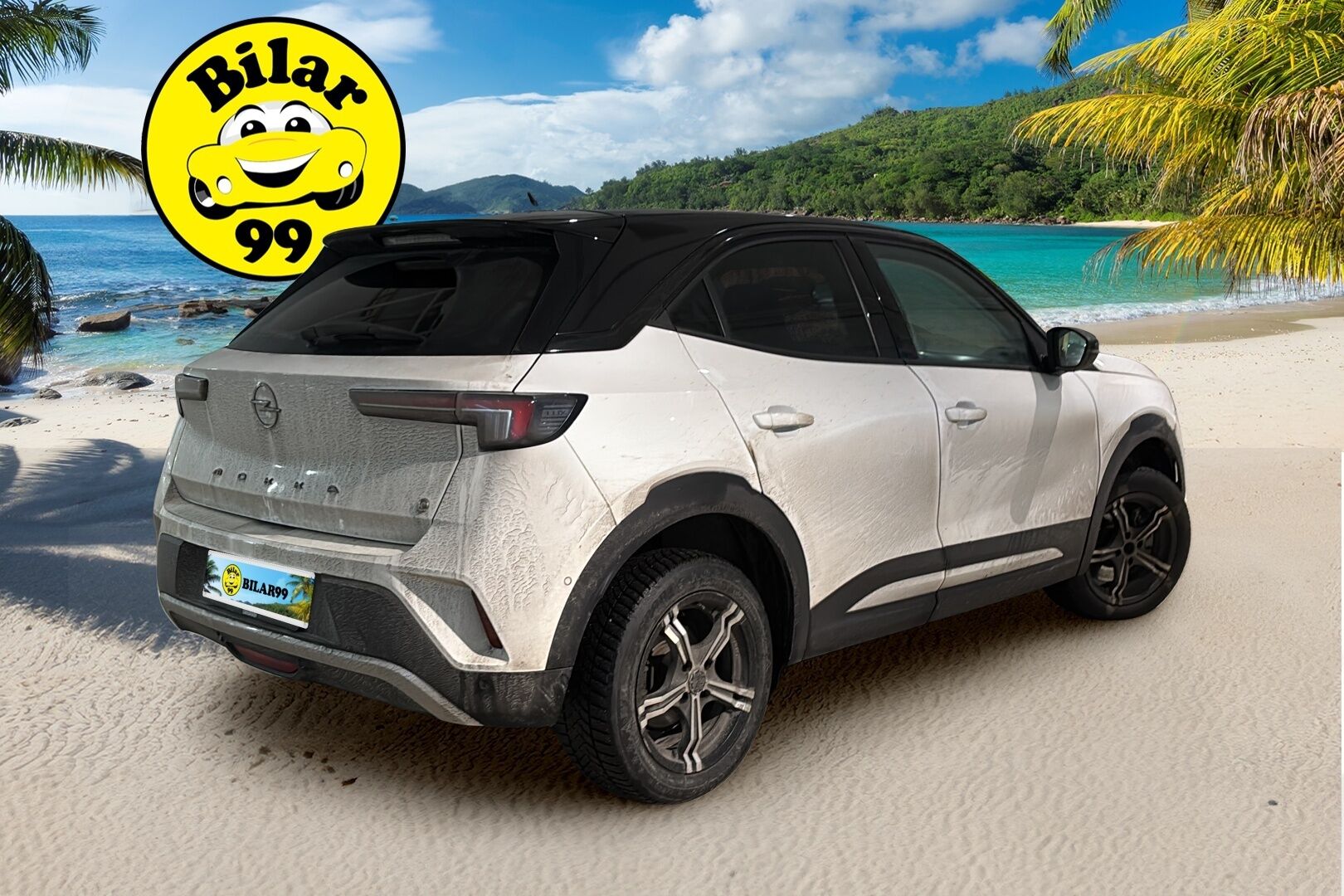 Opel Mokka-e 2022 Innovation Plus 136 automaatti *P. Kamera / Keyless Go / P.tutkat / LED / Ratinlämmitin / Bliss / Kaistavahti* - 1-Om Suomi-auto / Jatko takuu 08/2027 / Merkkihuollettu / Viimeisin huolto 91tkm / 2 Renkaat alumiinivanteilla / Carplay / Kaukovaloautomatiikka - HULLU BLACKWEEK KORKOTARJOUS 2,49%