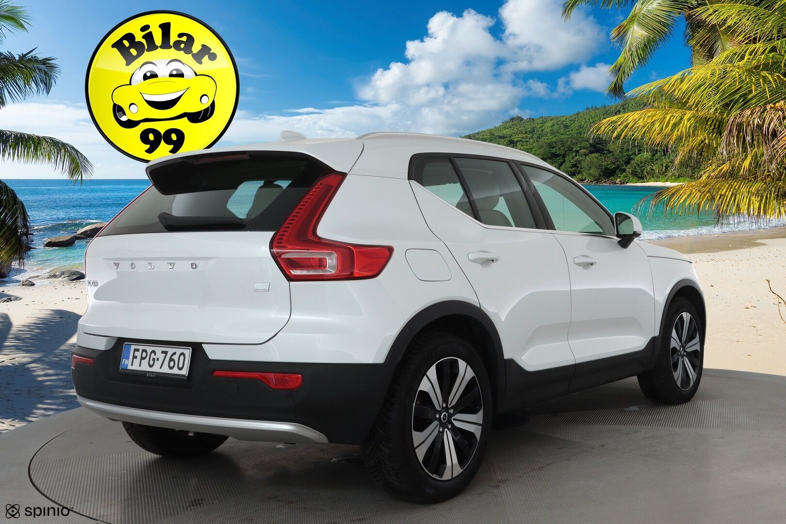Volvo XC40 2023 T4 TwE Plus Bright aut **ACC / LED / P.kamera / Sporttipenkki Muistilla / Navi / Kaistavahti / KeylessGO** - 3,99 % KORKOTARJOUS TÄHÄN AUTOON 14.9. ASTI! - 1-om Suomi-auto / Kahdet Renkaat / Merkkihuollettu!