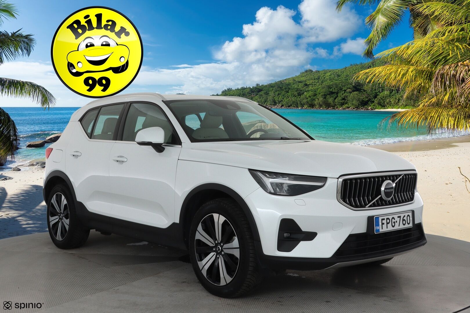 Volvo XC40 2023 T4 TwE Plus Bright aut **ACC / LED / P.kamera / Sporttipenkki Muistilla / Navi / Kaistavahti / KeylessGO** - 3,99 % KORKOTARJOUS TÄHÄN AUTOON 14.9. ASTI! - 1-om Suomi-auto / Kahdet Renkaat / Merkkihuollettu!