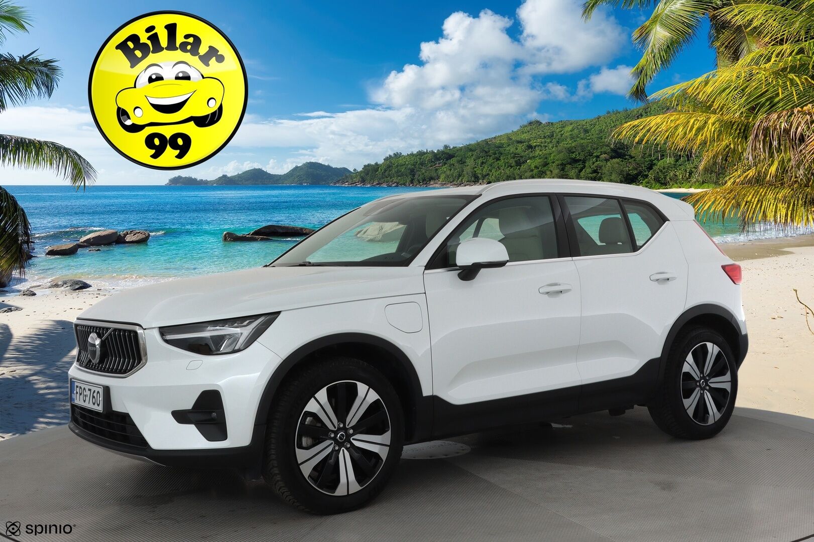Volvo XC40 2023 T4 TwE Plus Bright aut **ACC / LED / P.kamera / Sporttipenkki Muistilla / Navi / Kaistavahti / KeylessGO** - 3,99 % KORKOTARJOUS TÄHÄN AUTOON 14.9. ASTI! - 1-om Suomi-auto / Kahdet Renkaat / Merkkihuollettu!