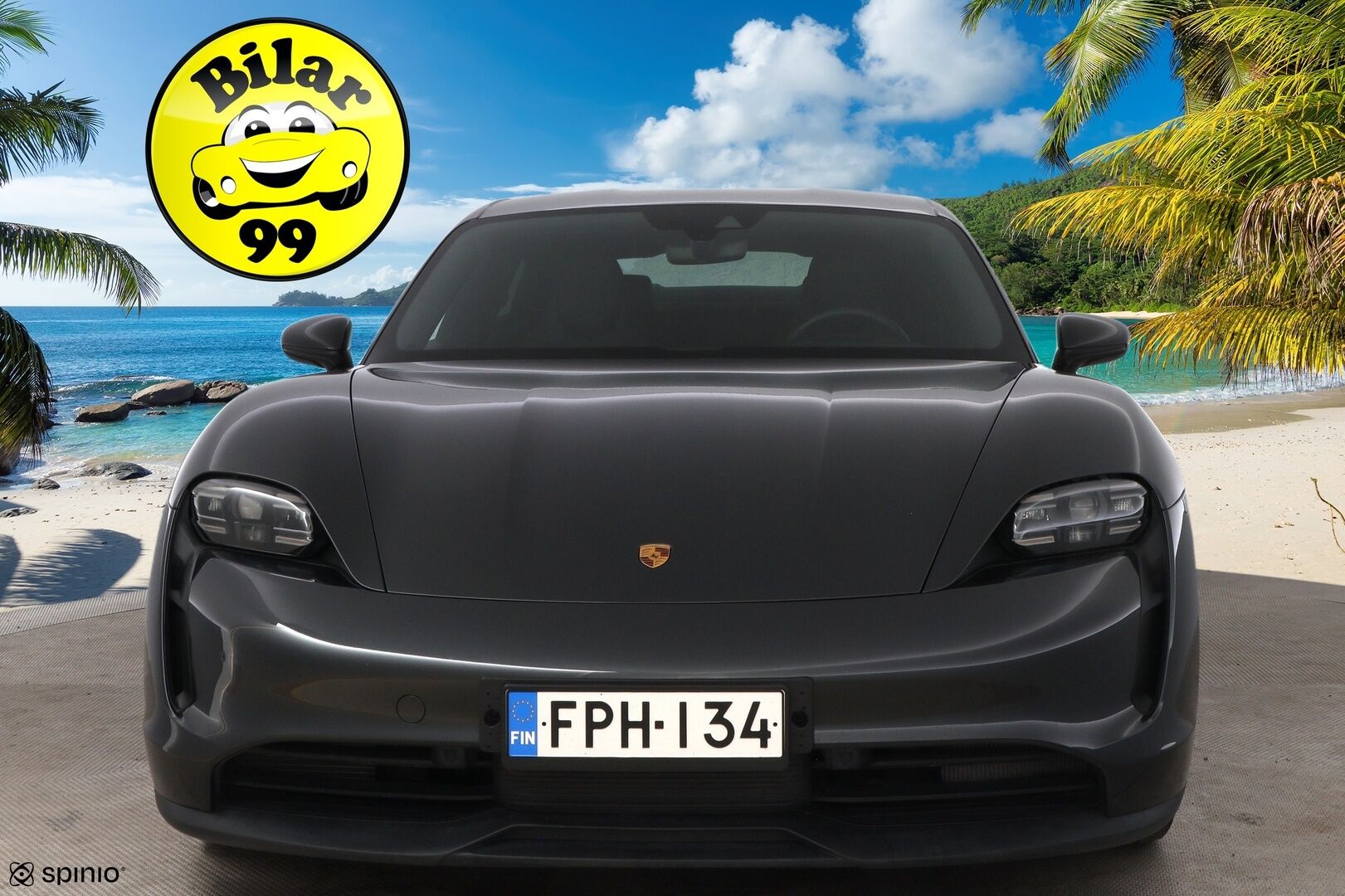 Porsche Taycan 2023 Basic - 2,99 % KORKOTARJOUS TÄHÄN AUTOON - Nahkasisusta / Sähköpenkit / Peruutuskamera / KeyLessGo / Sähköluukku / Navigointi / Merkkihuollot / 2x Renkaat / Näyttävä!