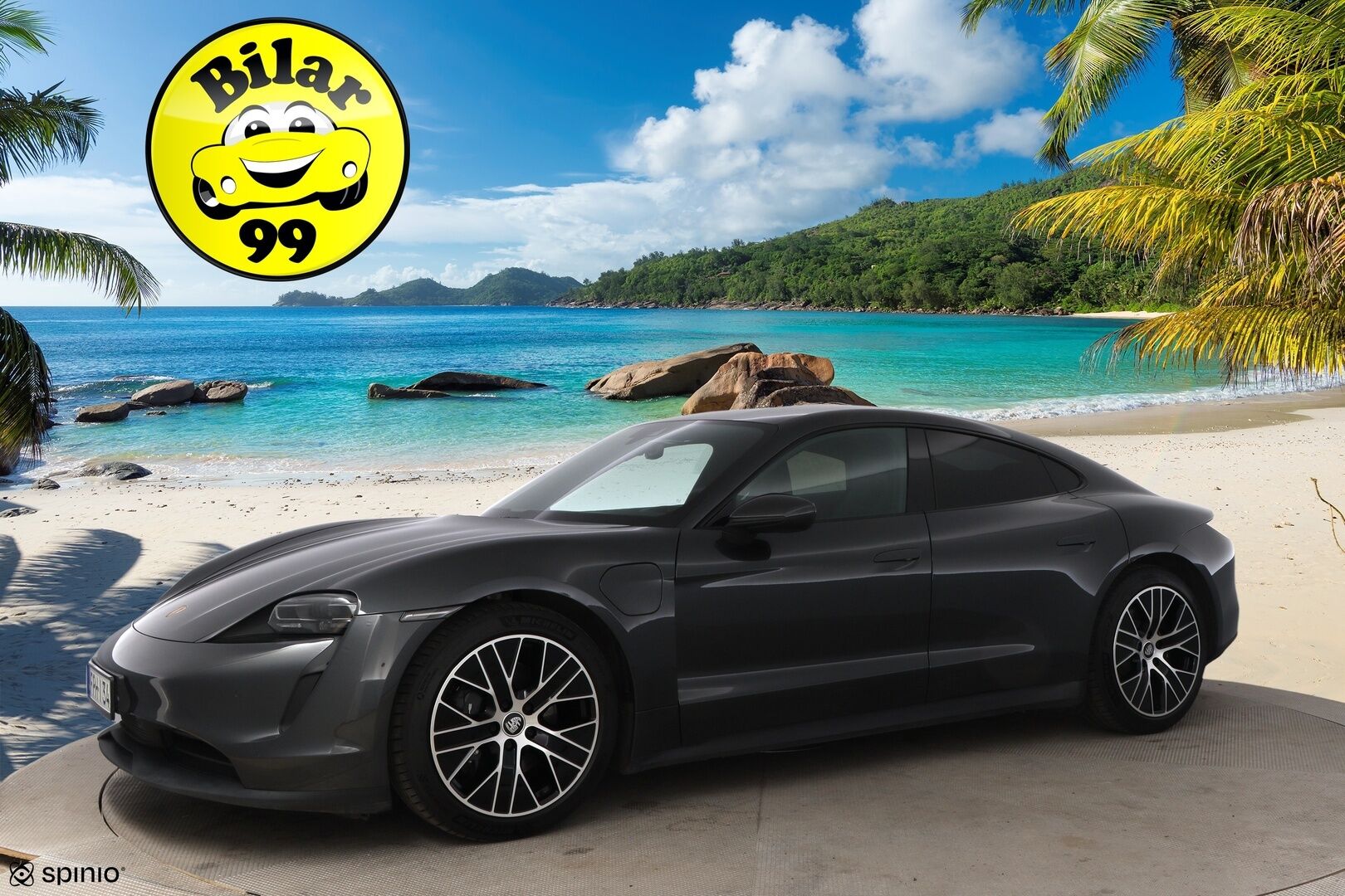 Porsche Taycan 2023 Basic - 2,99 % KORKOTARJOUS TÄHÄN AUTOON - Nahkasisusta / Sähköpenkit / Peruutuskamera / KeyLessGo / Sähköluukku / Navigointi / Merkkihuollot / 2x Renkaat / Näyttävä!