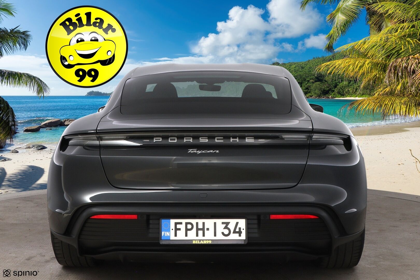 Porsche Taycan 2023 Basic - 2,99 % KORKOTARJOUS TÄHÄN AUTOON - Nahkasisusta / Sähköpenkit / Peruutuskamera / KeyLessGo / Sähköluukku / Navigointi / Merkkihuollot / 2x Renkaat / Näyttävä!