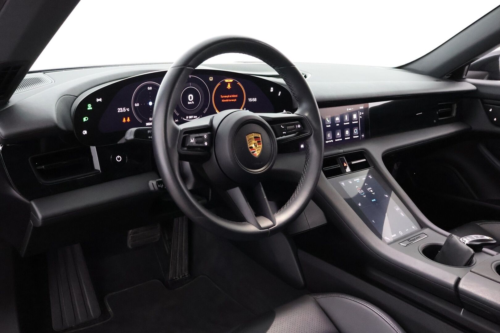 Porsche Taycan 2023 Basic - 2,99 % KORKOTARJOUS TÄHÄN AUTOON - Nahkasisusta / Sähköpenkit / Peruutuskamera / KeyLessGo / Sähköluukku / Navigointi / Merkkihuollot / 2x Renkaat / Näyttävä!