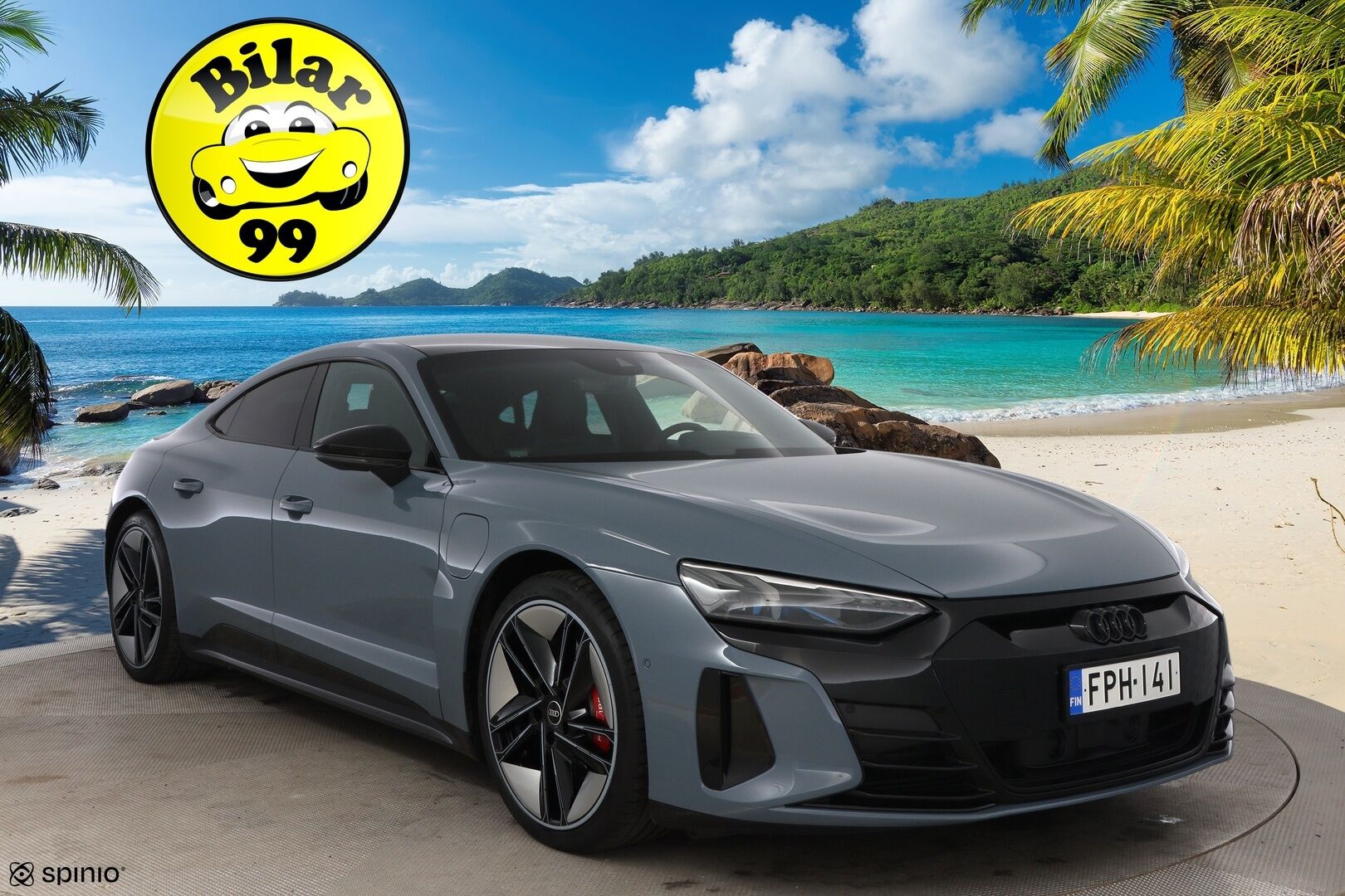 Audi e-tron GT RS 2022 quattro - 2,99 % KORKOTARJOUS TÄHÄN AUTOON - Hiilikuitu-paketti / 3D Bang&Olufsen / Hierovat ja ilmastoidut istuimet / ACC / 360° / Matrix / Ilma-alusta / Nelipyöräohjaus / 
