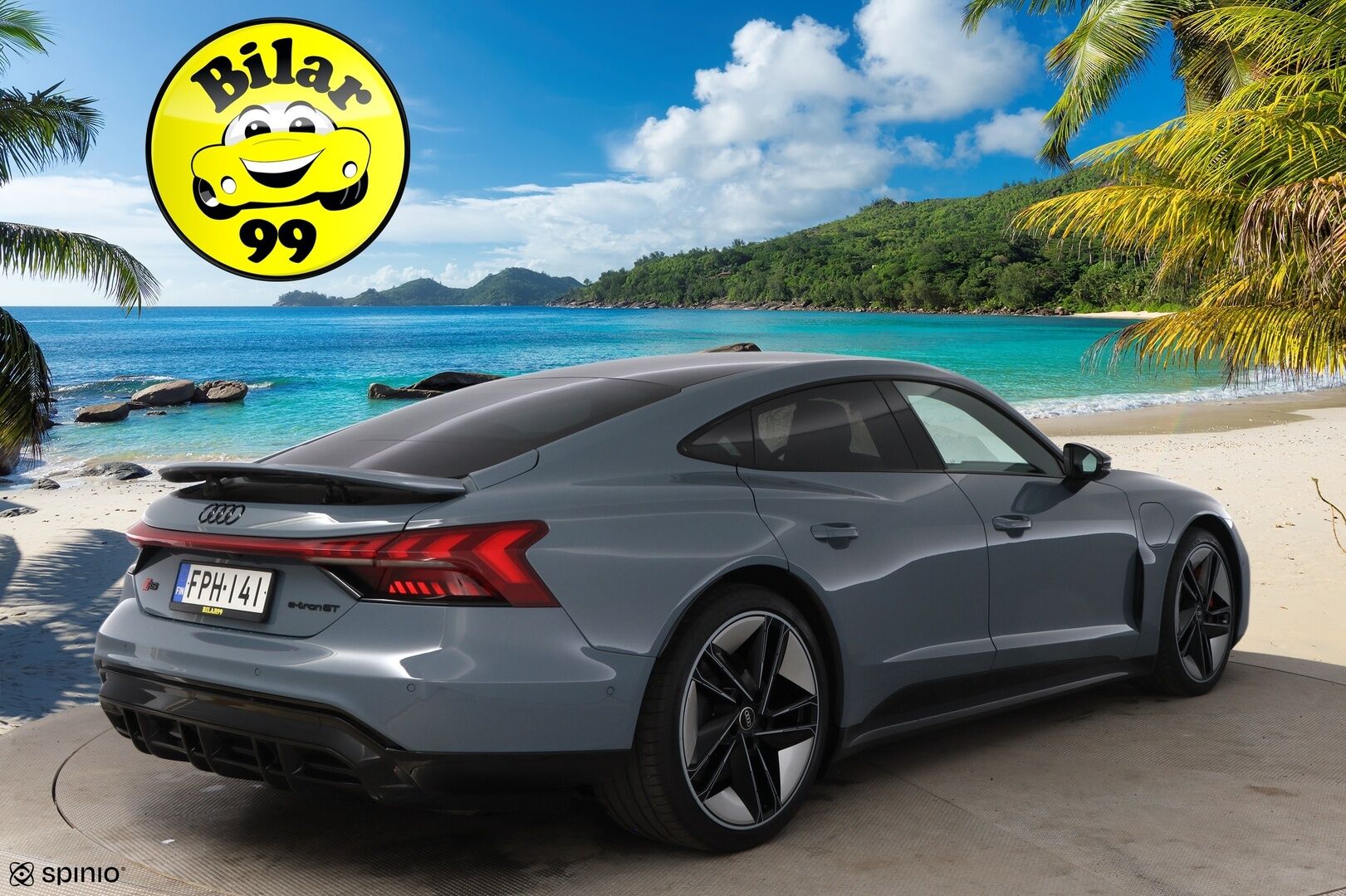 Audi e-tron GT RS 2022 quattro - 2,99 % KORKOTARJOUS TÄHÄN AUTOON - Hiilikuitu-paketti / 3D Bang&Olufsen / Hierovat ja ilmastoidut istuimet / ACC / 360° / Matrix / Ilma-alusta / Nelipyöräohjaus / 