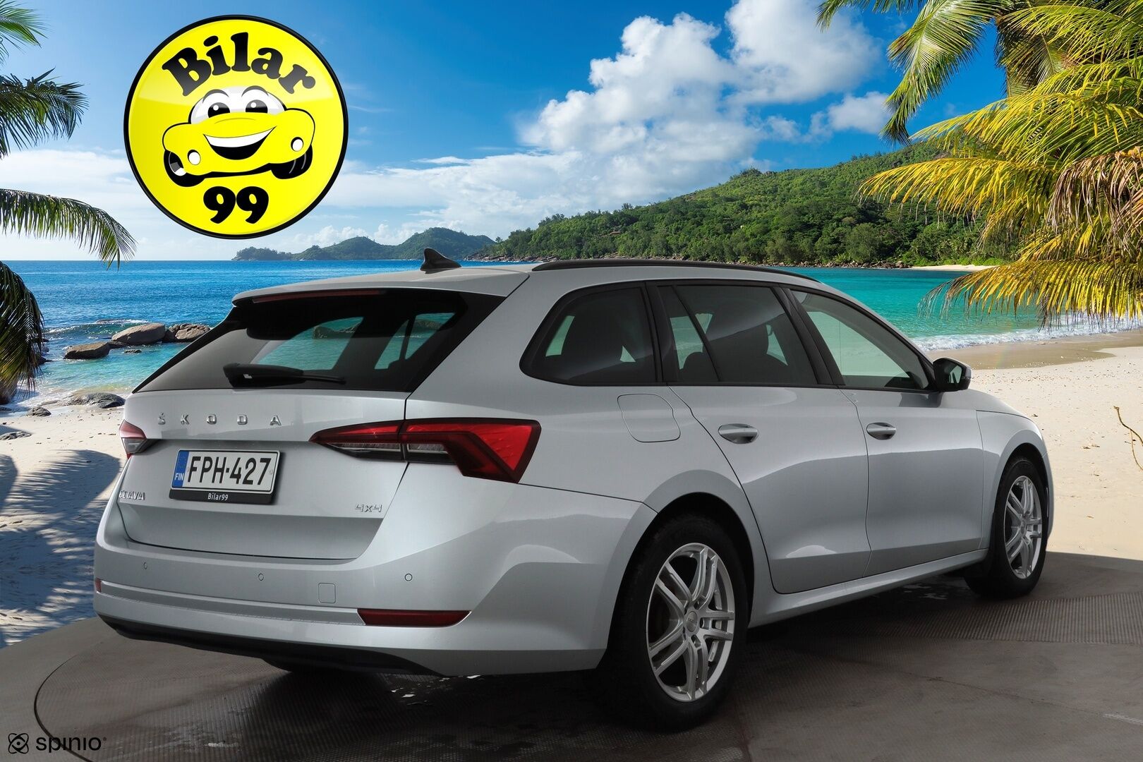 Skoda Octavia 2023 Combi 2.0 TDI 150 4x4 Ambition DSG * Webasto / Hierovat penkit / Koukku / Vakkari / P.tutkat / KeylessGo / LED * - 1.Om Suomi-auto / Kahdet renkaat aluvanteilla / Merkkihuollettu - HULLUT AVAJAISHULINAT KORKOTARJOUS 3,29 %