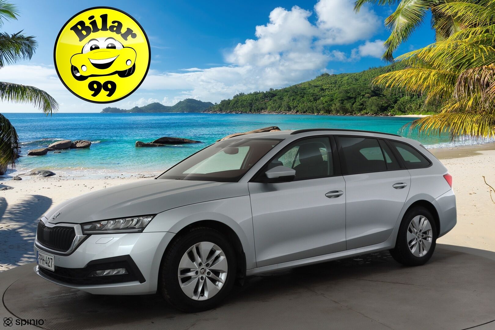 Skoda Octavia 2023 Combi 2.0 TDI 150 4x4 Ambition DSG * Webasto / Hierovat penkit / Koukku / Vakkari / P.tutkat / KeylessGo / LED * - 1.Om Suomi-auto / Kahdet renkaat aluvanteilla / Merkkihuollettu