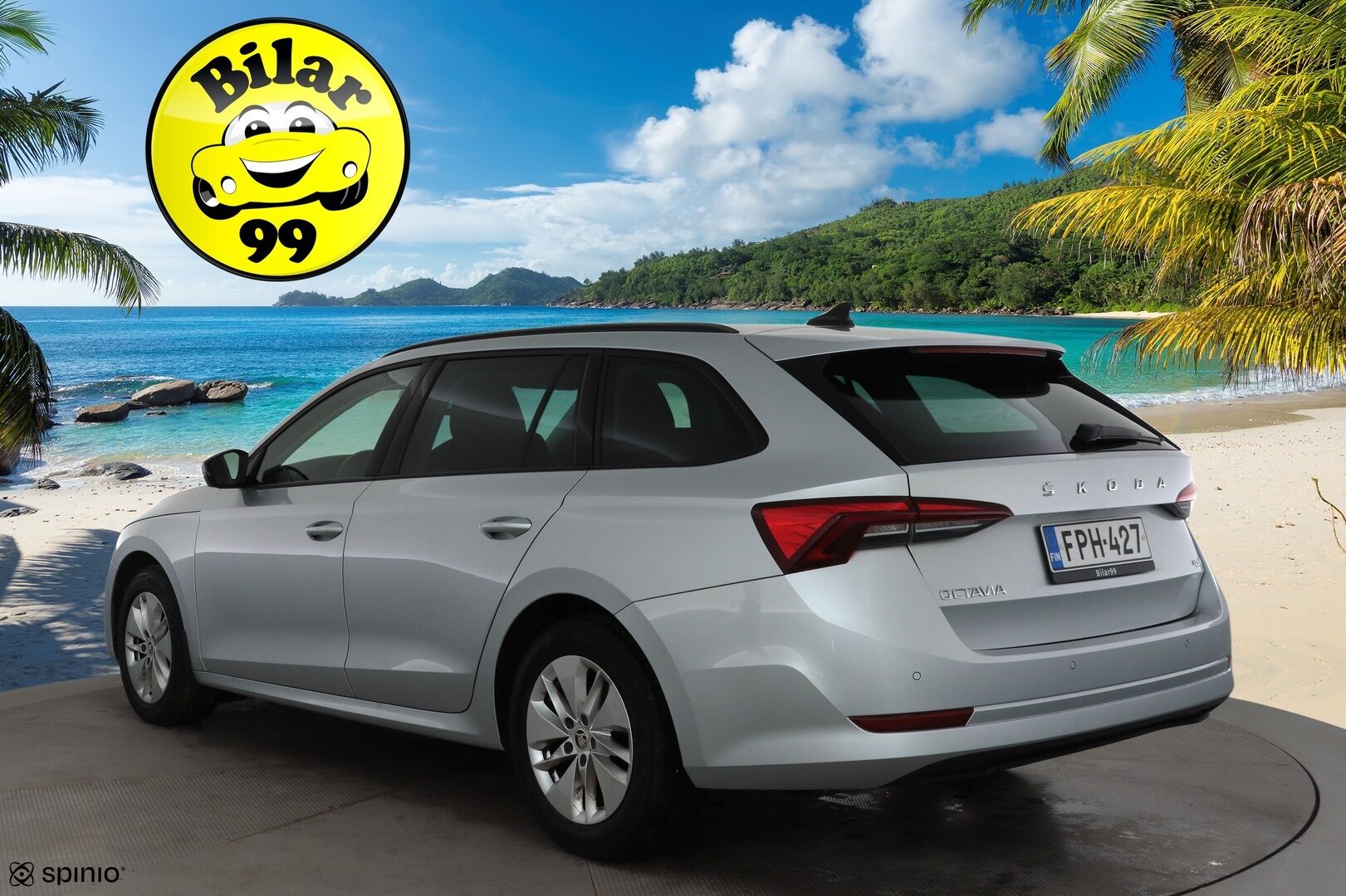 Skoda Octavia 2023 Combi 2.0 TDI 150 4x4 Ambition DSG * Webasto / Hierovat penkit / Koukku / Vakkari / P.tutkat / KeylessGo / LED * - 1.Om Suomi-auto / Kahdet renkaat aluvanteilla / Merkkihuollettu