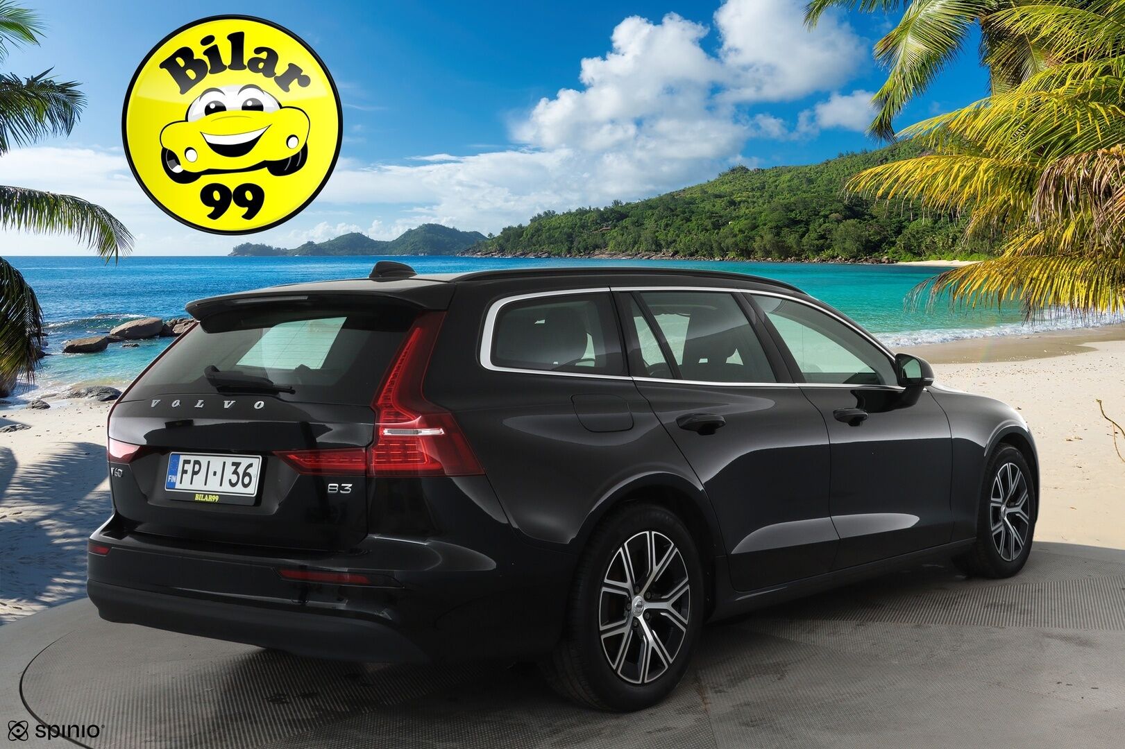Volvo V60 2023 B3 MHEV Business Core DCT aut **Pa-lisälämmitin / Koukku / Adapt.Vakkari / P.kamera / Kaistavahti / Navi / Keyless** - 3,99 % KORKOTARJOUS TÄHÄN AUTOON - 1-om Suomi-auto / Kahdet Renkaat
