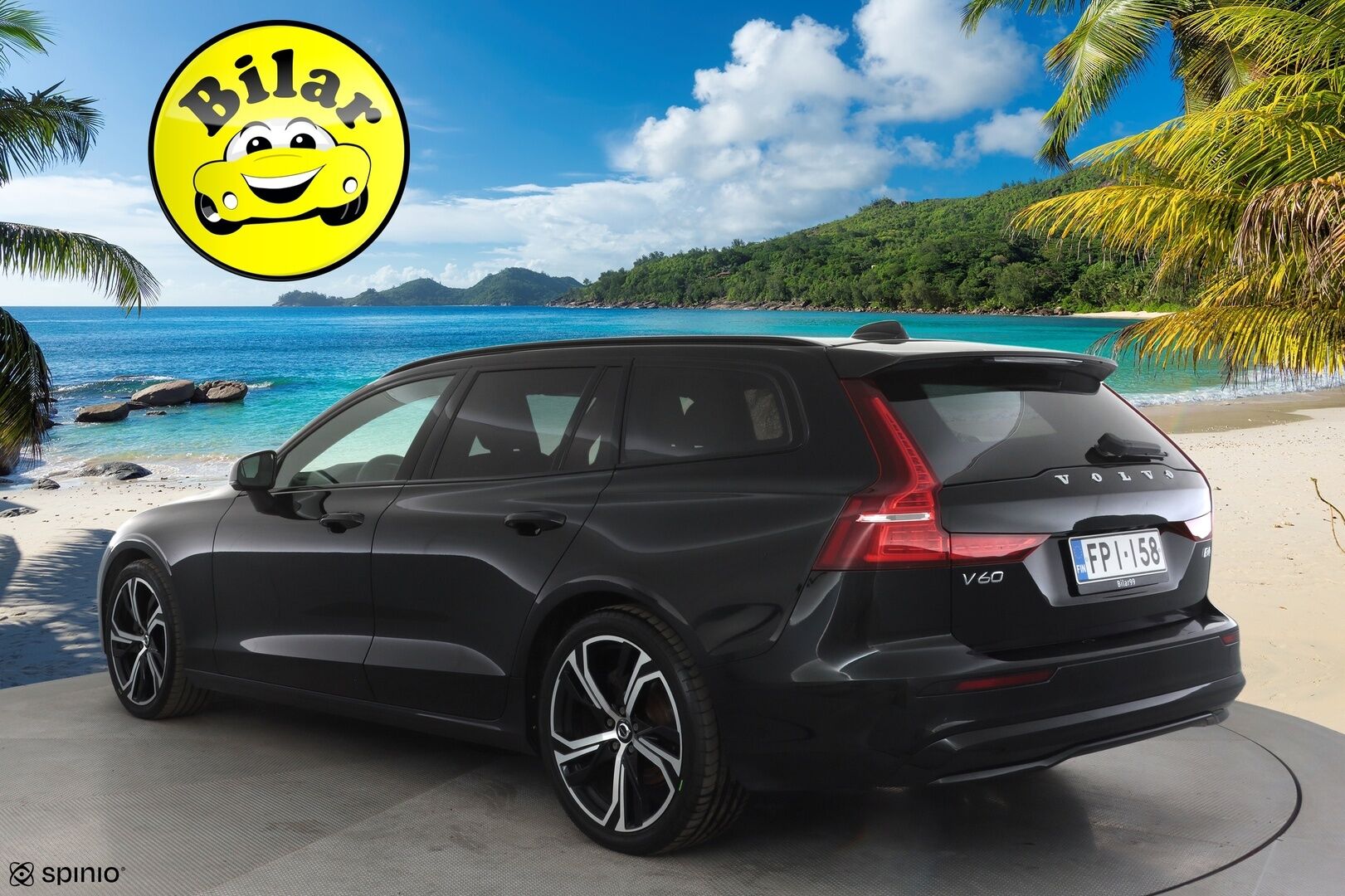 Volvo V60 2023 B4 MHEV Business Plus Dark DCT aut - | ACC | Webasto | Full-LED | H/K | Muistipenkit | P.Kamera | Puolinahat | Keyless | Apple&Android | 1.Om Suomi-auto | Kahdet Renkaat | Merkkihuollettu |