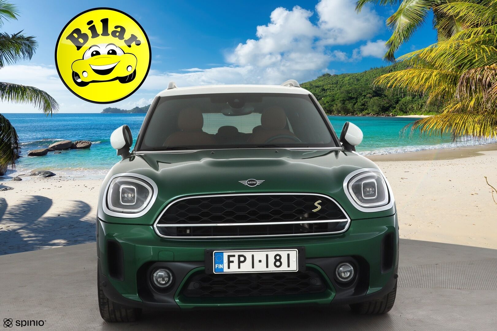 MINI Countryman 2023 Cooper SE ALL4 A Maximise - | ACC | Facelift | HUD | Ruskeat nahat | Sporttipenkit | P.kamera | Ambient | P.tutkat | Sähk. takaluukku | Navi | 1-om suomiauto | Merkkihuollot | ALV |