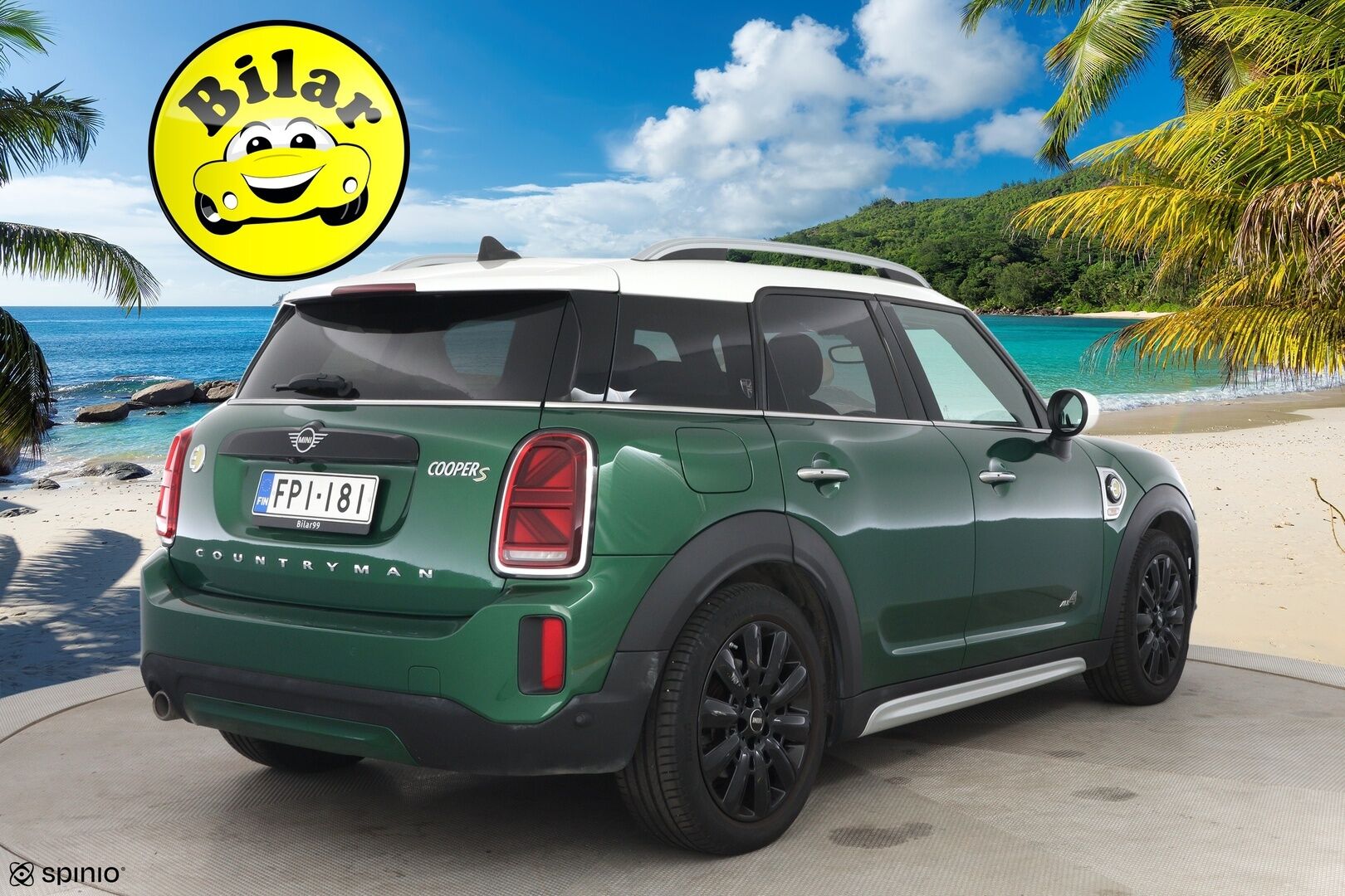 MINI Countryman 2023 Cooper SE ALL4 A Maximise - | ACC | Facelift | HUD | Ruskeat nahat | Sporttipenkit | P.kamera | Ambient | P.tutkat | Sähk. takaluukku | Navi | 1-om suomiauto | Merkkihuollot | ALV |