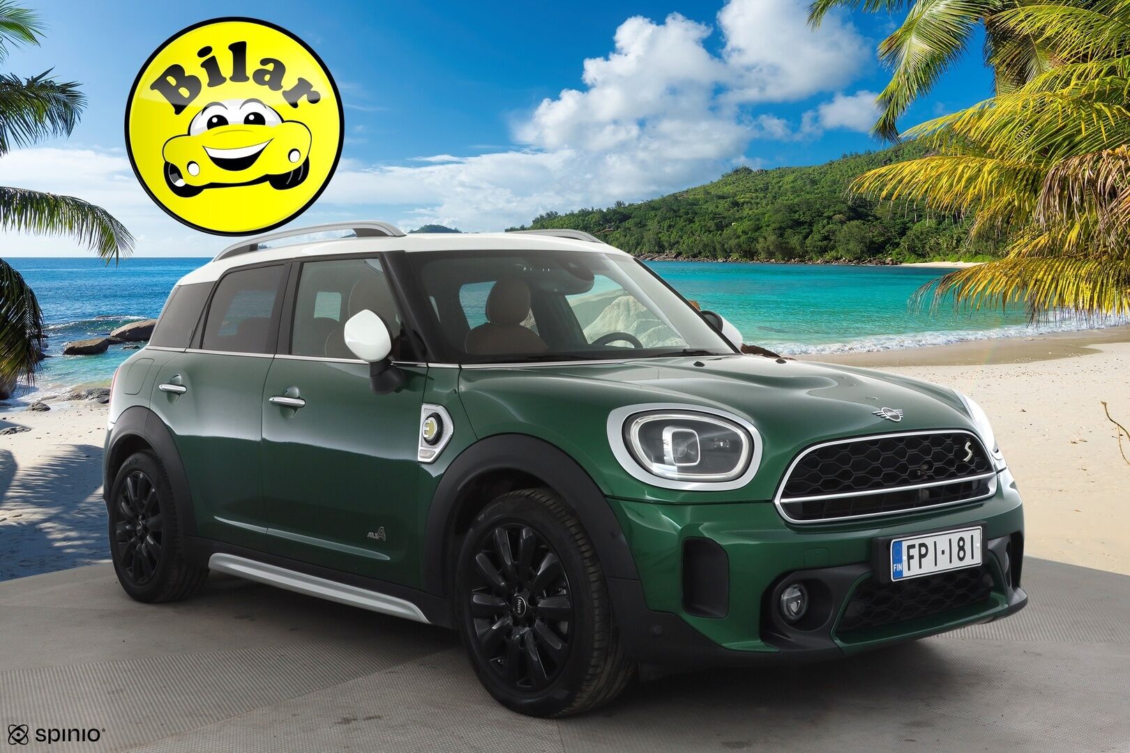 MINI Countryman 2023 Cooper SE ALL4 A Maximise - | ACC | Facelift | HUD | Ruskeat nahat | Sporttipenkit | P.kamera | Ambient | P.tutkat | Sähk. takaluukku | Navi | 1-om suomiauto | Merkkihuollot | ALV |