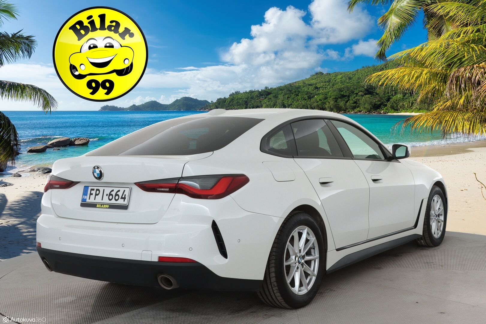 BMW 420 2022 G26 Gran Coupé 420i A Business **1.Om Suomi-auto / P. Kamera / Sporttipenkit / LED-valot / Navi** - 3,99 % KORKOTARJOUS TÄHÄN AUTOON - HiFi / Kaistavahti / 2x Renkaat / Erittäin Siisti!