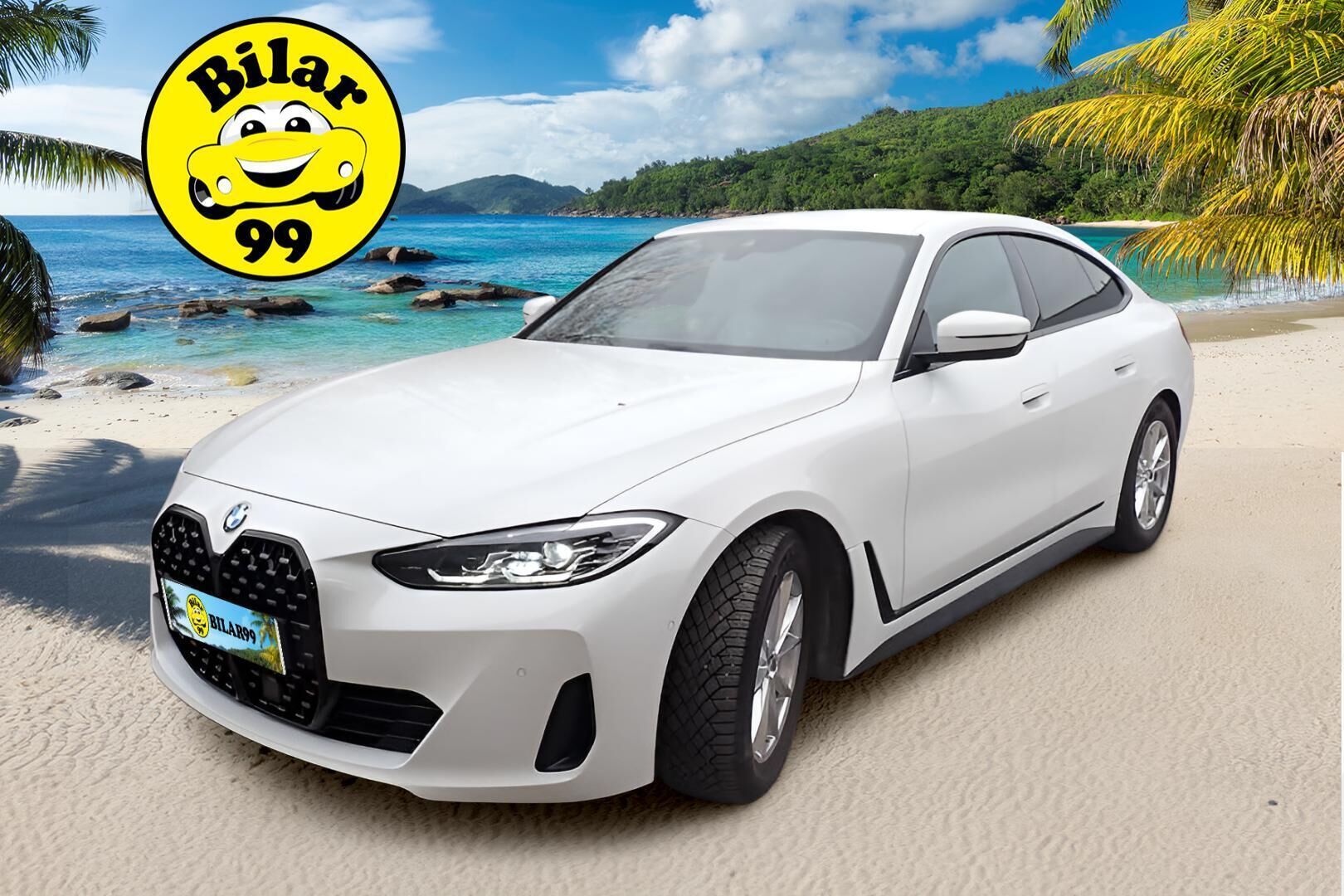 BMW 420 2022 G26 Gran Coupé 420i A Business **1.Om Suomi-auto / P. Kamera / Sporttipenkit / LED-valot / Navi** - 3,99 % KORKOTARJOUS TÄHÄN AUTOON - HiFi / Kaistavahti / 2x Renkaat / Erittäin Siisti!