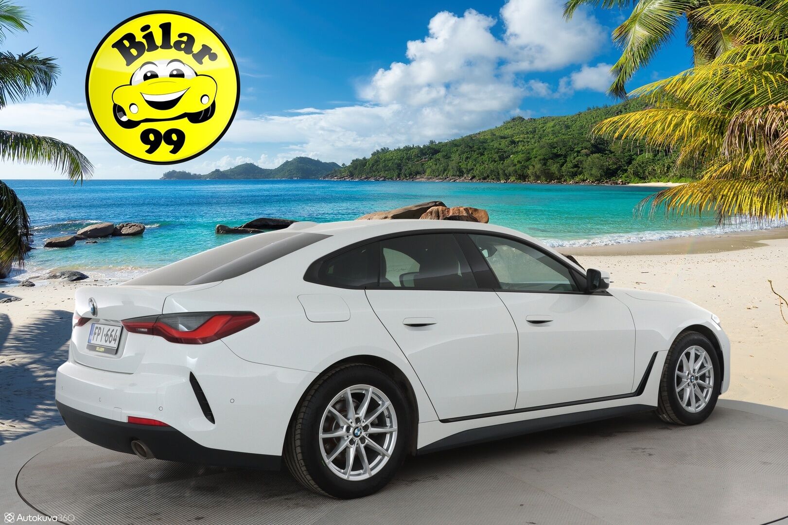 BMW 420 2022 G26 Gran Coupé 420i A Business **1.Om Suomi-auto / P. Kamera / Sporttipenkit / LED-valot / Navi** - 3,99 % KORKOTARJOUS TÄHÄN AUTOON - HiFi / Kaistavahti / 2x Renkaat / Erittäin Siisti!