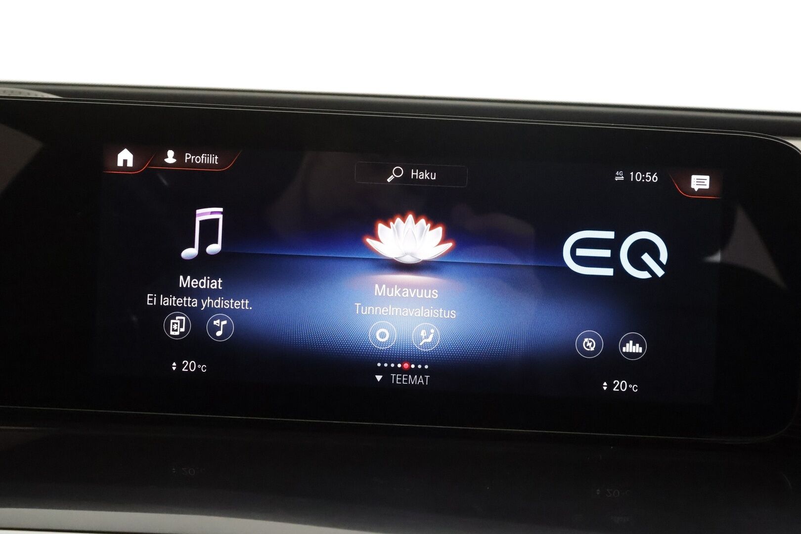 Mercedes-Benz EQC 2022 400 Electric Art * Distronic+ / HUD / 360° / Midline / Muistipenkit / Koukku / Lasikattoluukku / Keyless / Nahat / Widescreen / Navi * - Kahdet renkaat aluvanteilla / Merkkihuollettu