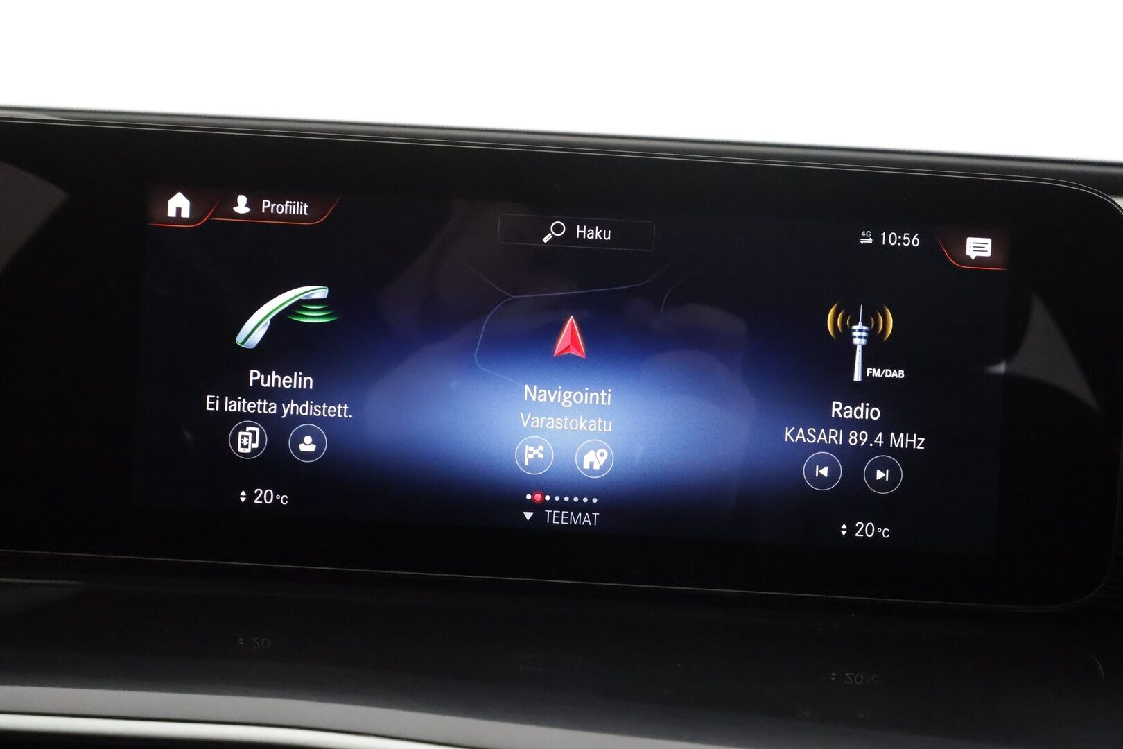 Mercedes-Benz EQC 2022 400 Electric Art * Distronic+ / HUD / 360° / Midline / Muistipenkit / Koukku / Lasikattoluukku / Keyless / Nahat / Widescreen / Navi * - Kahdet renkaat aluvanteilla / Merkkihuollettu