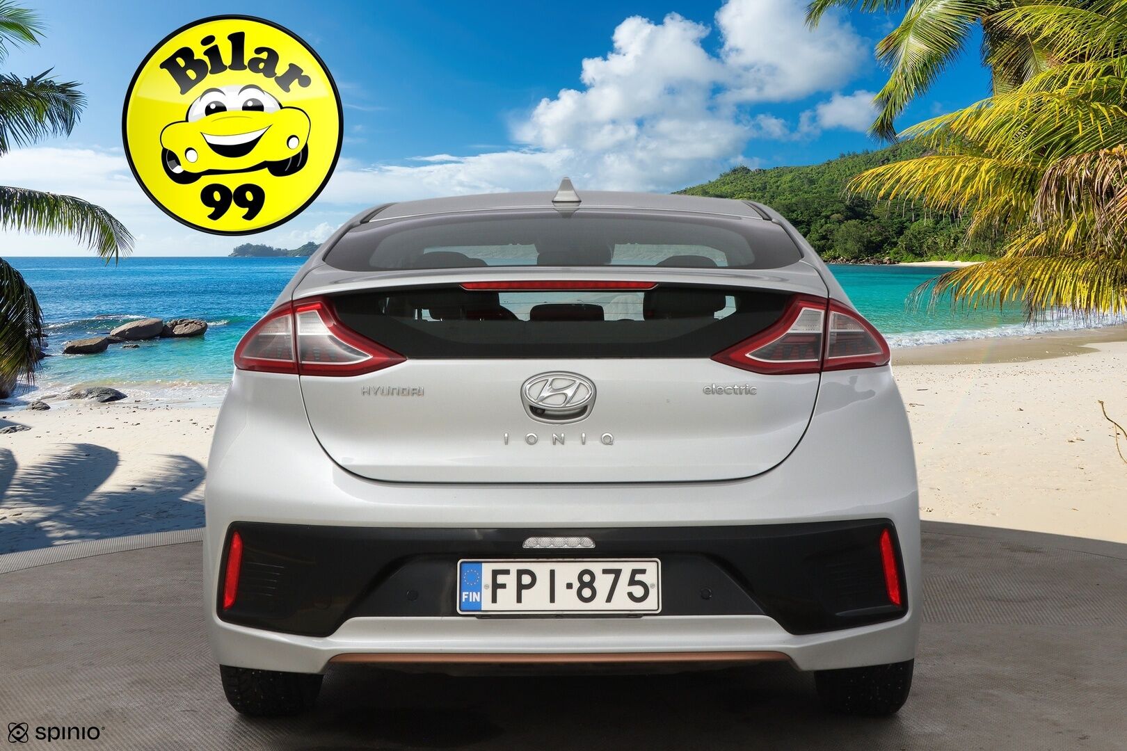 Hyundai IONIQ ELECTRIC 2019 Comfort * Lämpöpumppu / Infinity Premium Audio / Adapt.Vakkari / Peruutuskamera / Ratinlämmitys! - 2x Renkaat aluvantein / Siisti yksilö! 