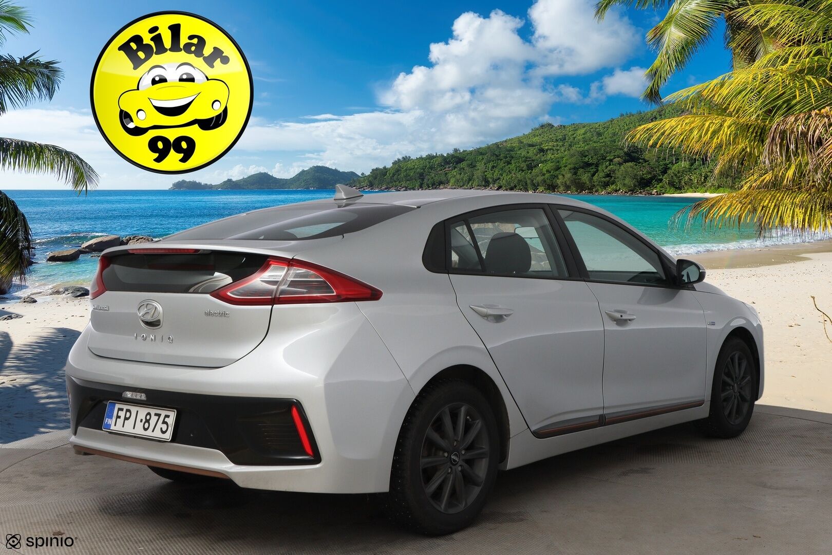 Hyundai IONIQ ELECTRIC 2019 Comfort * Lämpöpumppu / Infinity Premium Audio / Adapt.Vakkari / Peruutuskamera / Ratinlämmitys! - 2x Renkaat aluvantein / Siisti yksilö! 