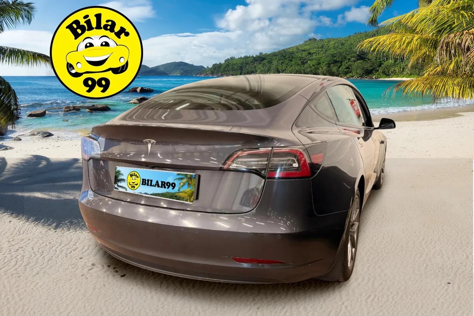 Tesla Model 3 2022 Standard Range Plus * ILP / AMD Ryzen / Matrix LED / Premium audio / Nahkasisusta / 2x renkaat&vanteet * - HULLUT AVAJAISHULINAT KORKOTARJOUS 3,29 %