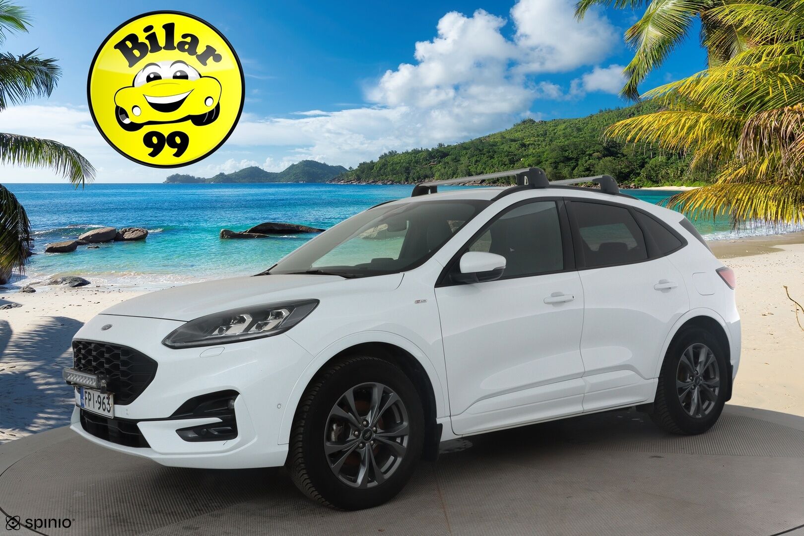 Ford Kuga 2022 2,5 Hybrid (HEV) 190hv CVT AWD ST-Line X *ACC / P.kamera / LED / Navi / Sähköpenkki / B&O / Koukku* - Lohkolämmitin / 1.Om Suomi-auto / Kahdet renkaat aluvanteilla 