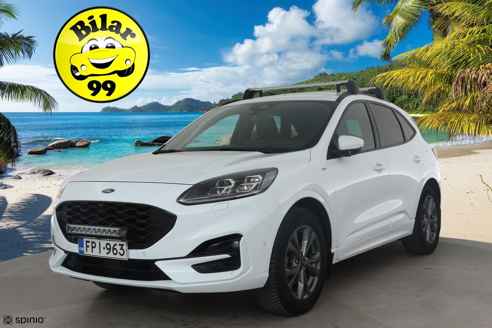 Ford Kuga 2022 2,5 Hybrid (HEV) 190hv CVT AWD ST-Line X *ACC / P.kamera / LED / Navi / Sähköpenkki / B&O / Koukku* - Lohkolämmitin / 1.Om Suomi-auto / Kahdet renkaat aluvanteilla 