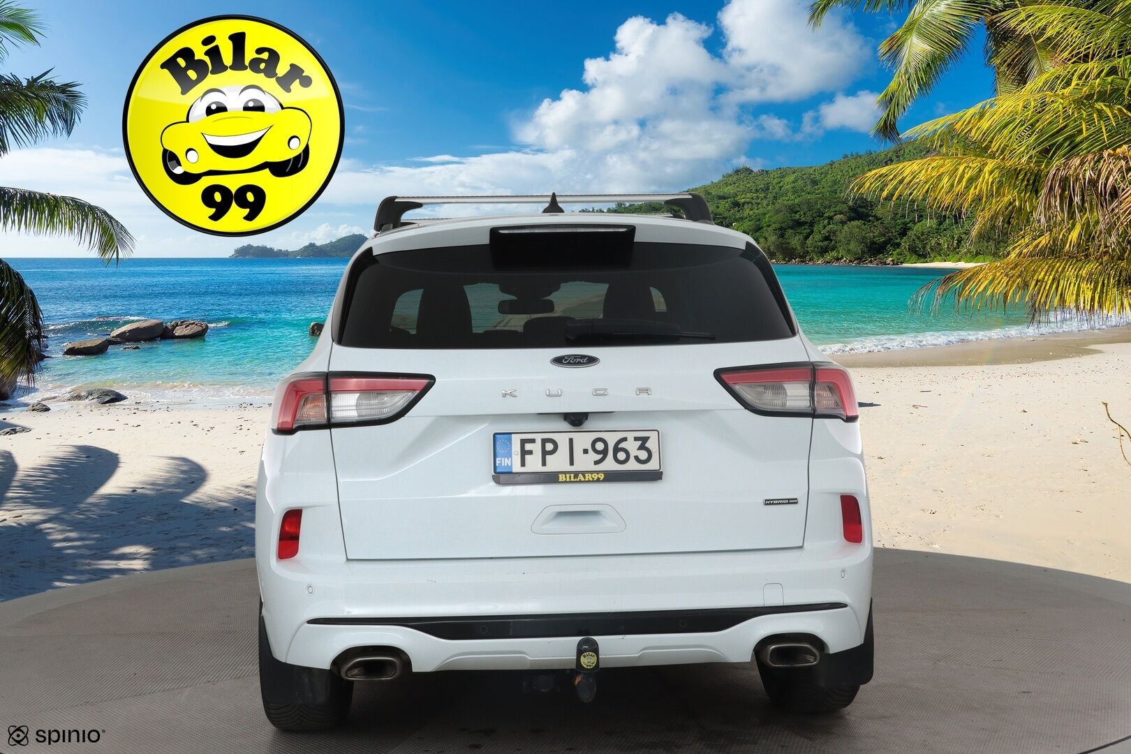 Ford Kuga 2022 2,5 Hybrid (HEV) 190hv CVT AWD ST-Line X *ACC / P.kamera / LED / Navi / Sähköpenkki / B&O / Koukku* - Lohkolämmitin / 1.Om Suomi-auto / Kahdet renkaat aluvanteilla 