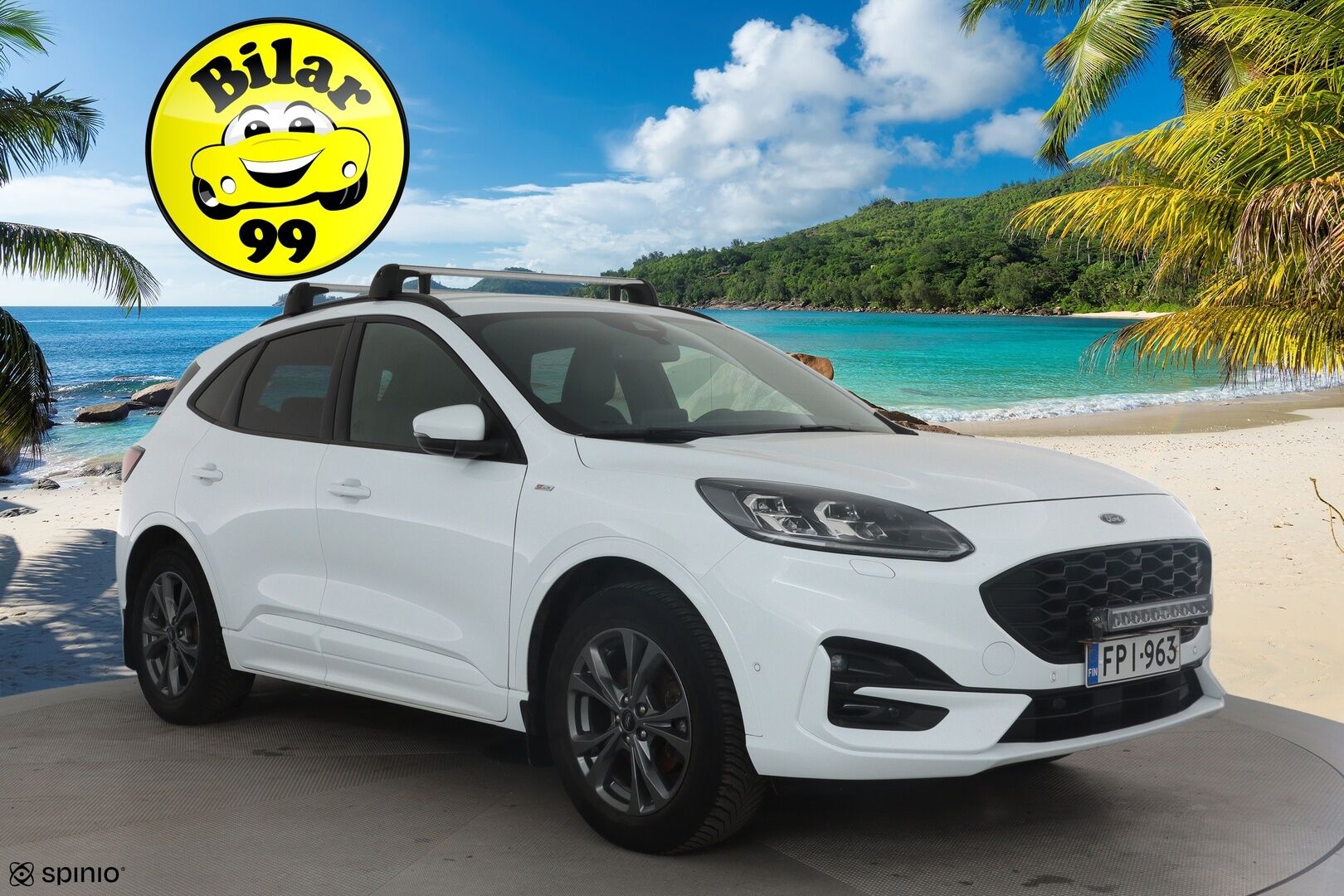 Ford Kuga 2022 2,5 Hybrid (HEV) 190hv CVT AWD ST-Line X *ACC / P.kamera / LED / Navi / Sähköpenkki / B&O / Koukku* - Lohkolämmitin / 1.Om Suomi-auto / Kahdet renkaat aluvanteilla 