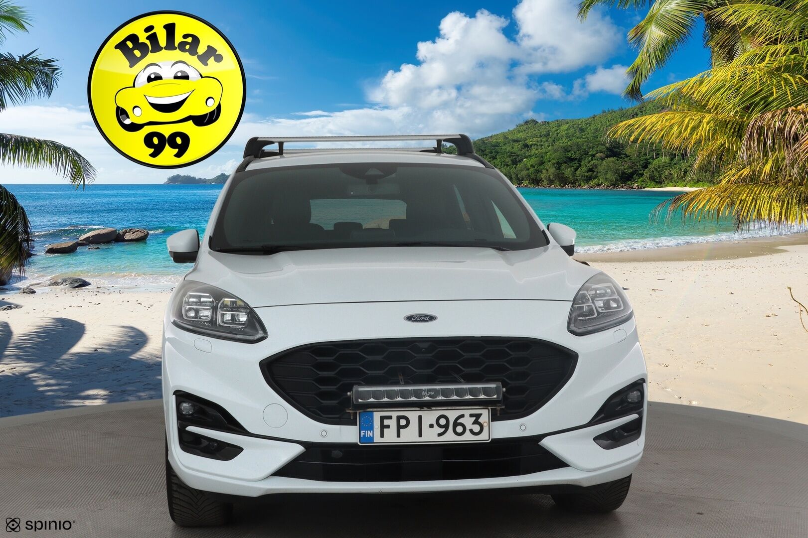 Ford Kuga 2022 2,5 Hybrid (HEV) 190hv CVT AWD ST-Line X *ACC / P.kamera / LED / Navi / Sähköpenkki / B&O / Koukku* - Lohkolämmitin / 1.Om Suomi-auto / Kahdet renkaat aluvanteilla 