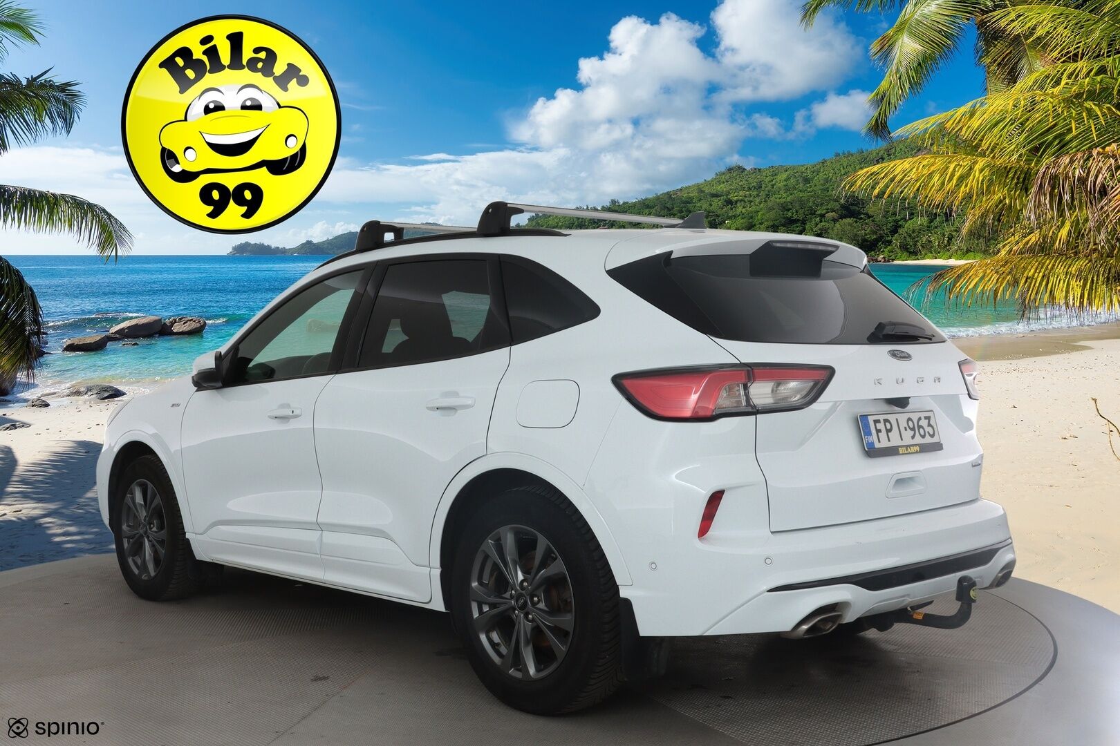 Ford Kuga 2022 2,5 Hybrid (HEV) 190hv CVT AWD ST-Line X *ACC / P.kamera / LED / Navi / Sähköpenkki / B&O / Koukku* - Lohkolämmitin / 1.Om Suomi-auto / Kahdet renkaat aluvanteilla - Osta nyt, maksa vasta ensi vuonna