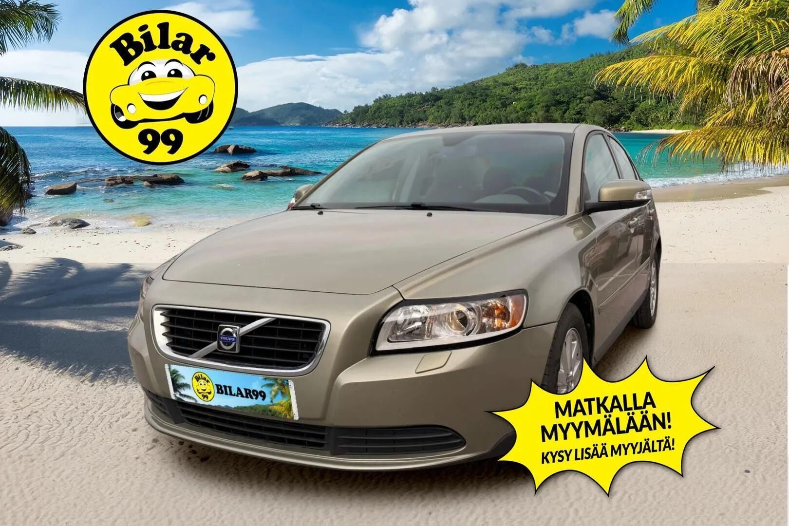 Volvo S40 2008 2,4 (140 hv) Kinetic aut - | Suomi auto | Vakkari | Nahat | Vähän ajettu | 