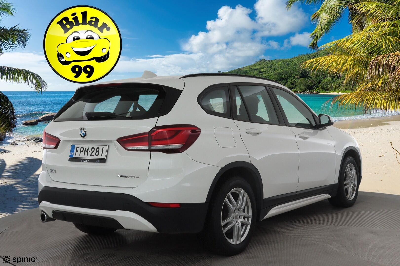 BMW X1 2020 F48 xDrive25e A Charged Edition Sport * 1.Om Suomi-auto / HUD / Navi / Vakkari / LED / P.tutka / Puolinahat * - Akku kuntotarkastettu SoH 89% / Kahdet renkaat aluvanteilla / Merkkihuollettu