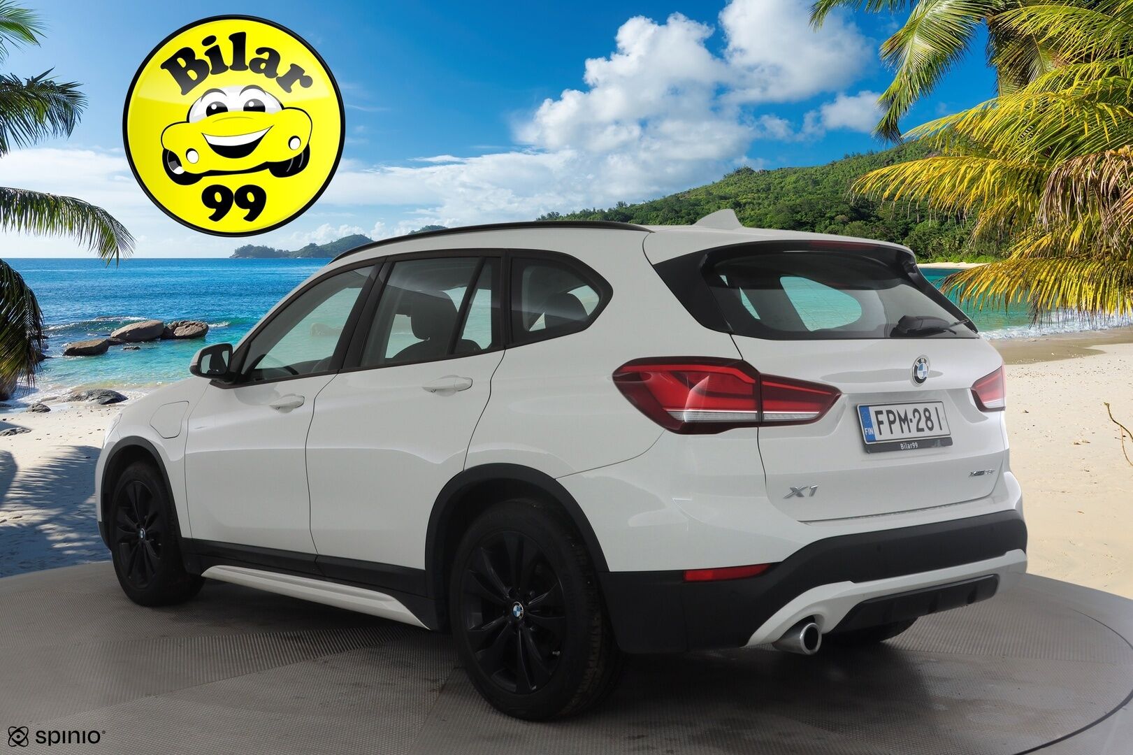 BMW X1 2020 F48 xDrive25e A Charged Edition Sport * 1.Om Suomi-auto / HUD / Navi / Vakkari / LED / P.tutka / Puolinahat * - Akku kuntotarkastettu SoH 89% / Kahdet renkaat aluvanteilla / Merkkihuollettu