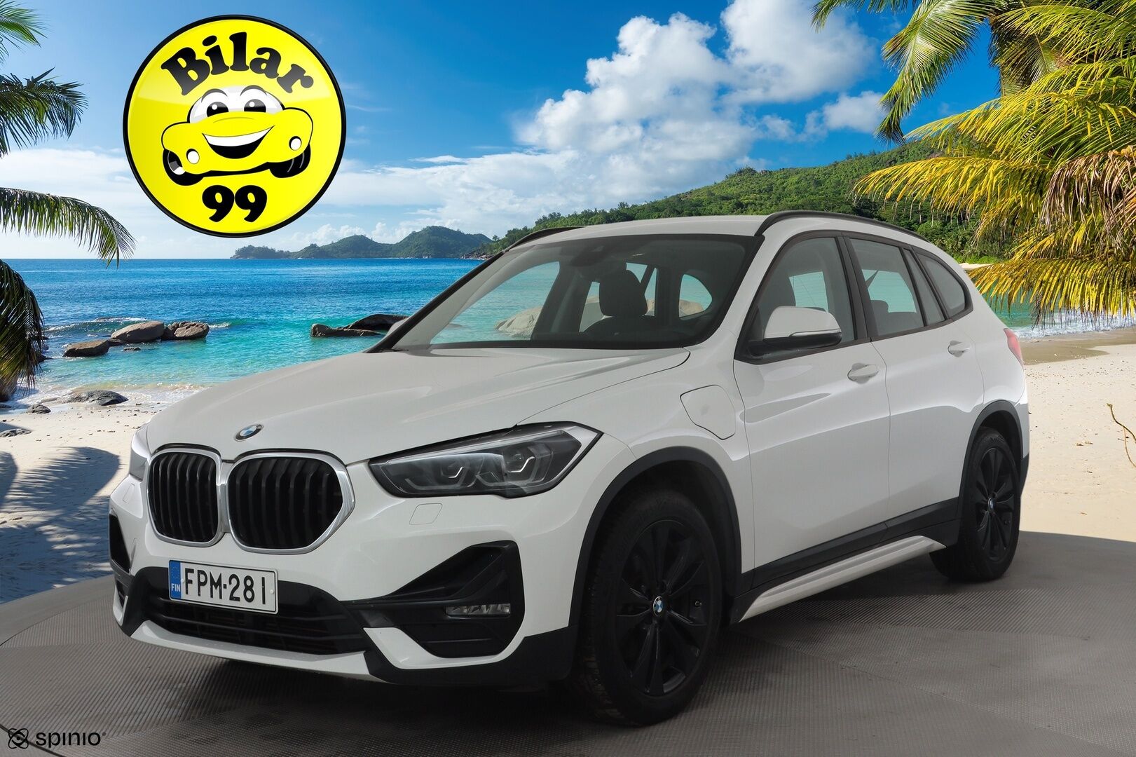 BMW X1 2020 F48 xDrive25e A Charged Edition Sport * 1.Om Suomi-auto / HUD / Navi / Vakkari / LED / P.tutka / Puolinahat * - Kahdet renkaat aluvanteilla / Merkkihuollettu