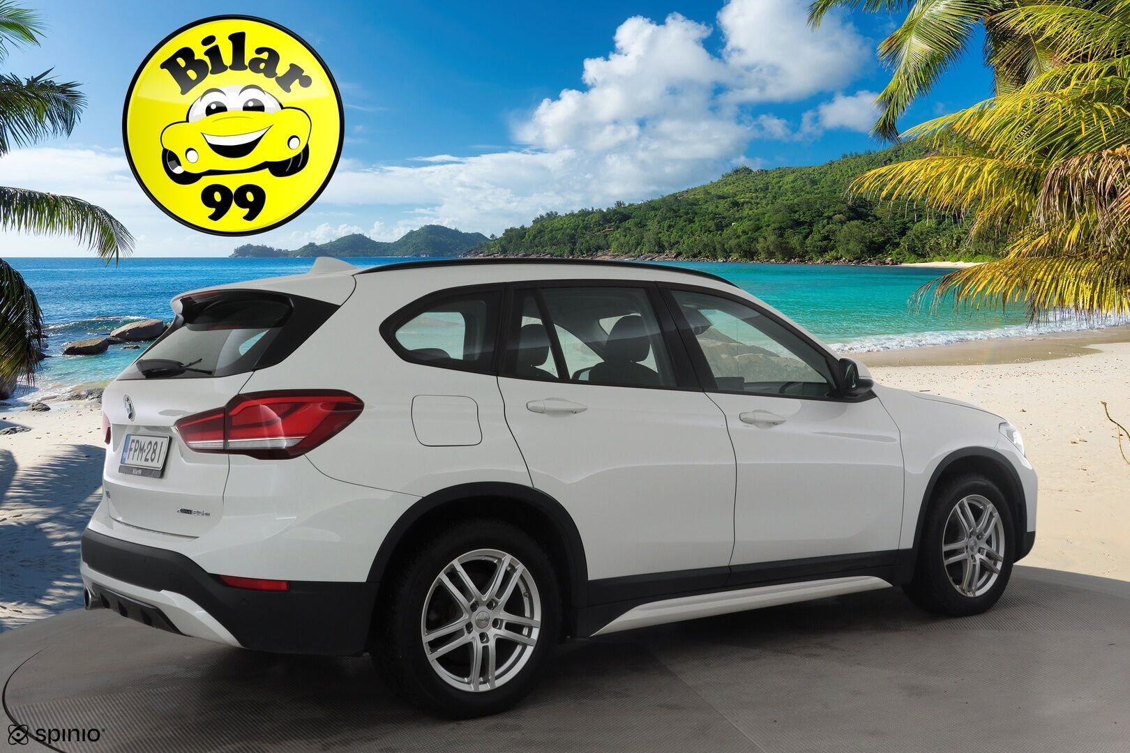 BMW X1 2020 F48 xDrive25e A Charged Edition Sport * 1.Om Suomi-auto / HUD / Navi / Vakkari / LED / P.tutka / Puolinahat * - Akku kuntotarkastettu SoH 89% / Kahdet renkaat aluvanteilla / Merkkihuollettu