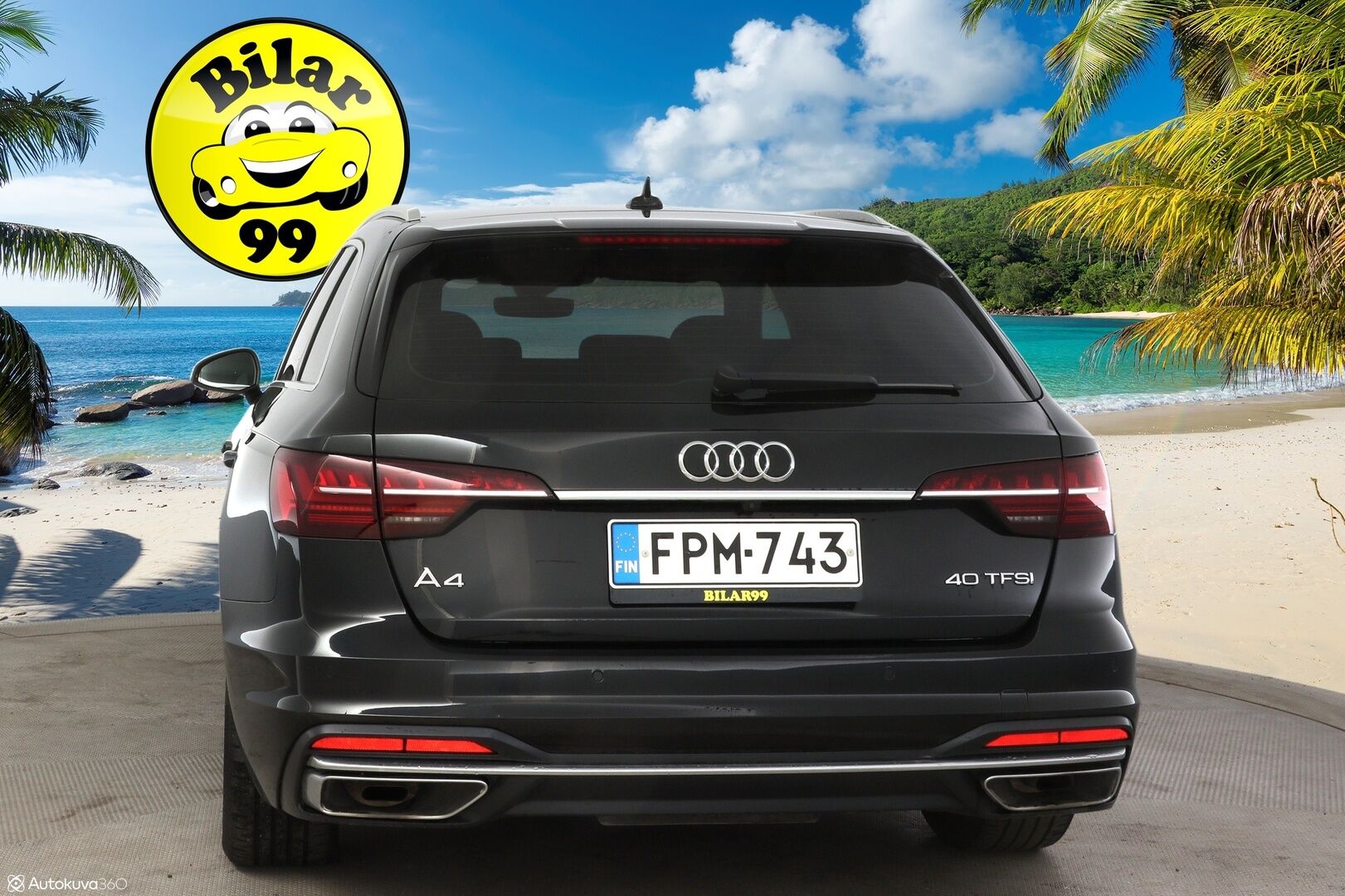 Audi A4 2020 Avant Business Advanced Comfort Edition 40 TFSI 140 kW MHEV S tronic * Urheiluistuimet / Koukku / Webasto / P. Kamera / LED-Valot / Apple&Android / KeylessGo * - 1 om. Suomi-Auto / 2x Renkaat / Todella hyvällä historialla *